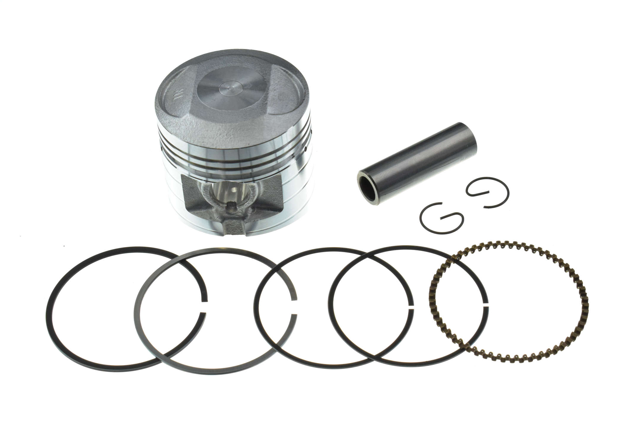 Поршень 4T CB/CG Ø56,50mm, p-15 (125/140cc STD) (в сборе) GONGYU