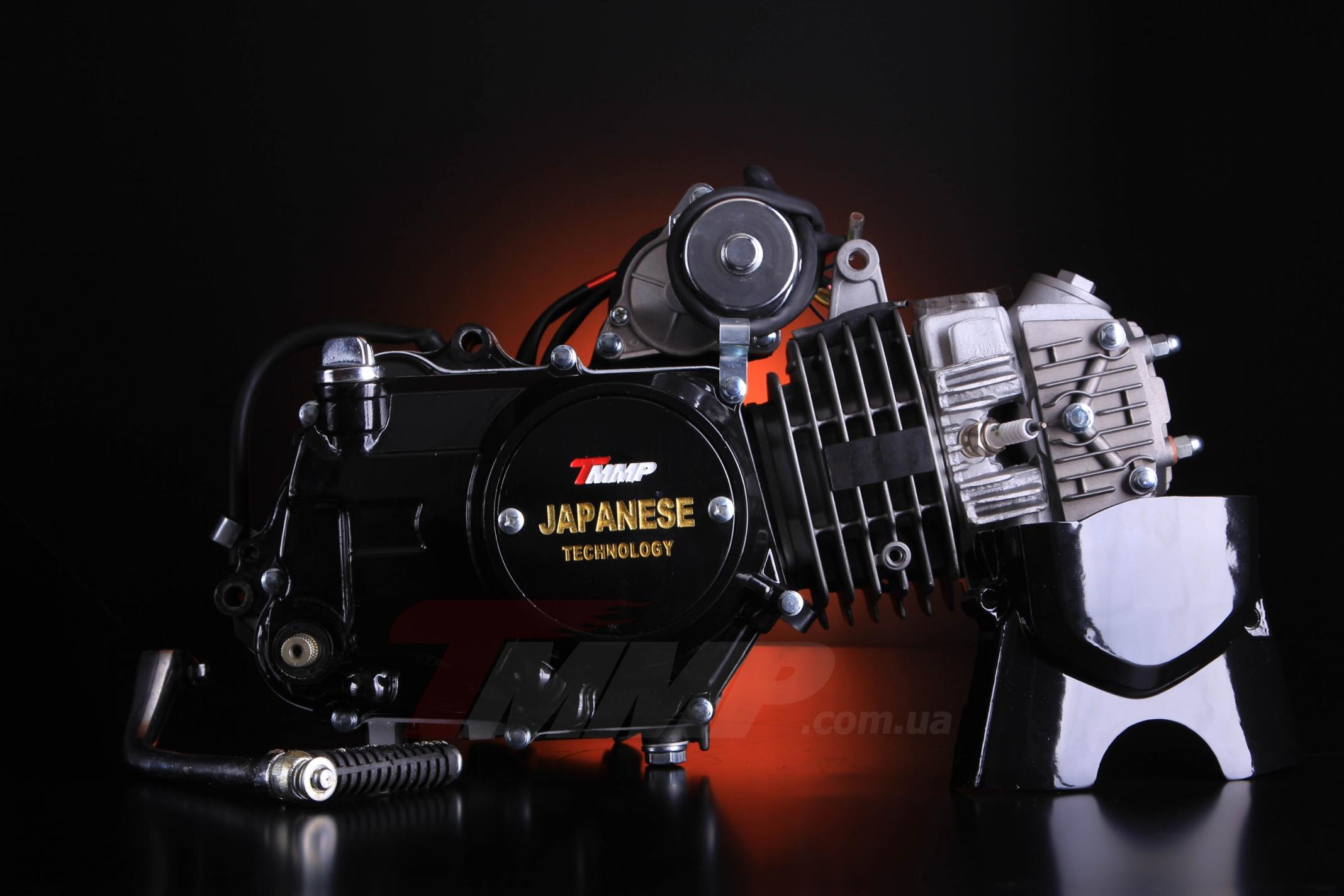 Двигатель Delta 125cc (АКПП 154FMH, алюминевый цилиндр) (TM) EVO