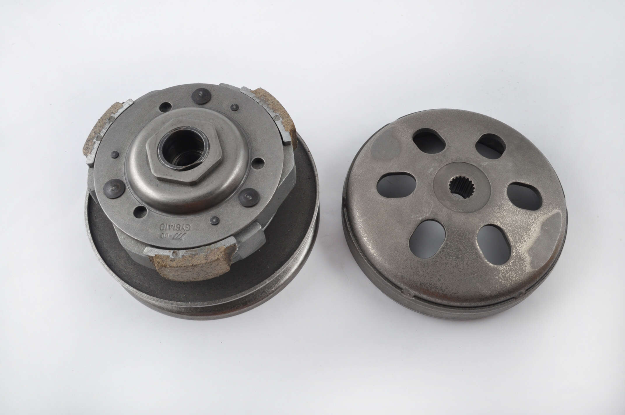 Вариатор задний 4T GY6 125/150 (с барабаном, каленый) JH (mod:A)