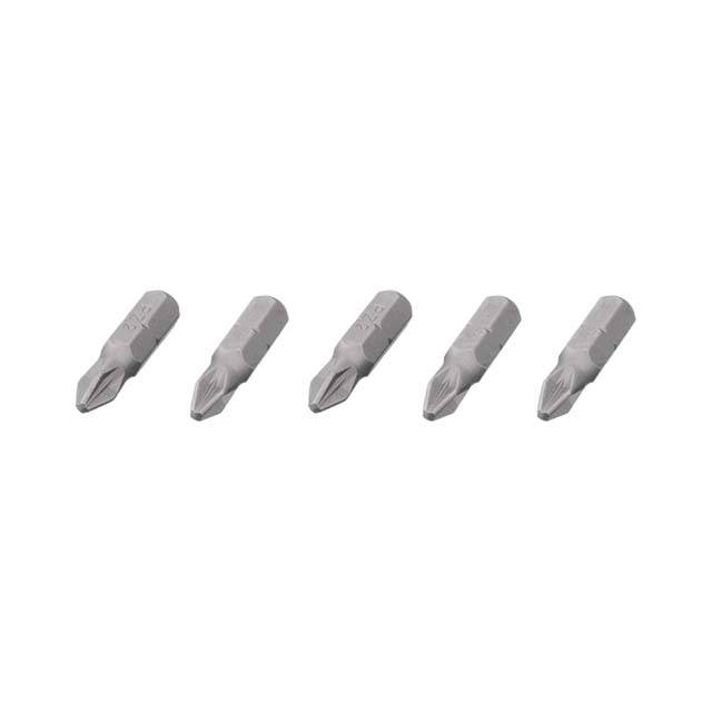 Комплект отверточных насадок PZ2 1/4*25мм, ACR, S2, уп. 5ед., STORM