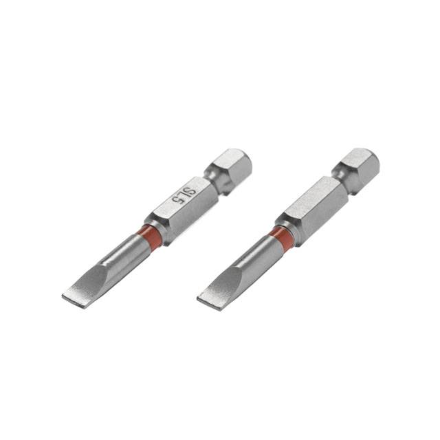 Комплект отверточных насадок SL5*50, 1/4, S2, уп. 2 ед., STORM