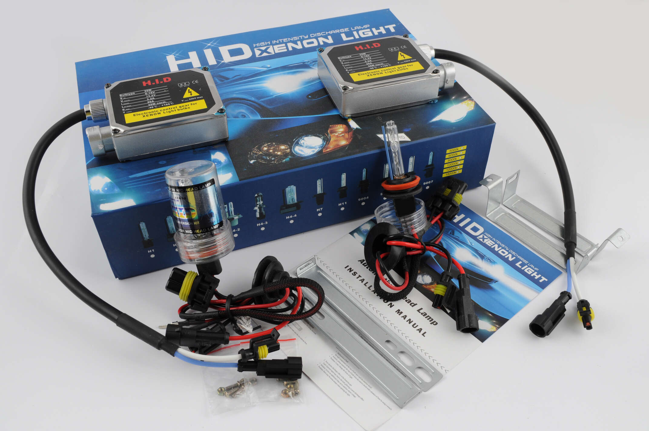 Ксенон (авто) H11 DC 6000K 35W (арт:29)