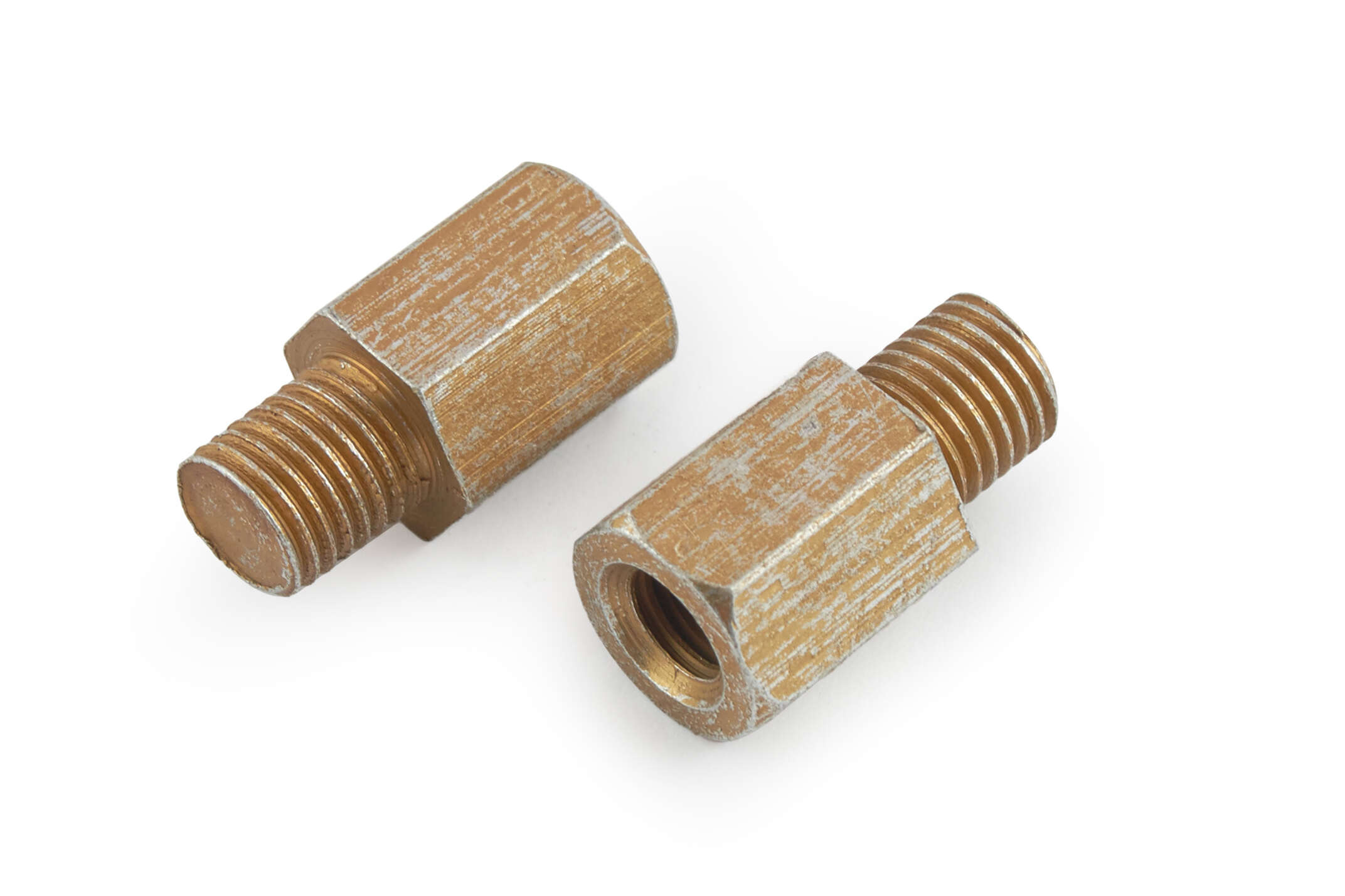 Переходники (пара) на зеркала (наружн. 10mm, внутр. 8mm) (правая/правая) VT