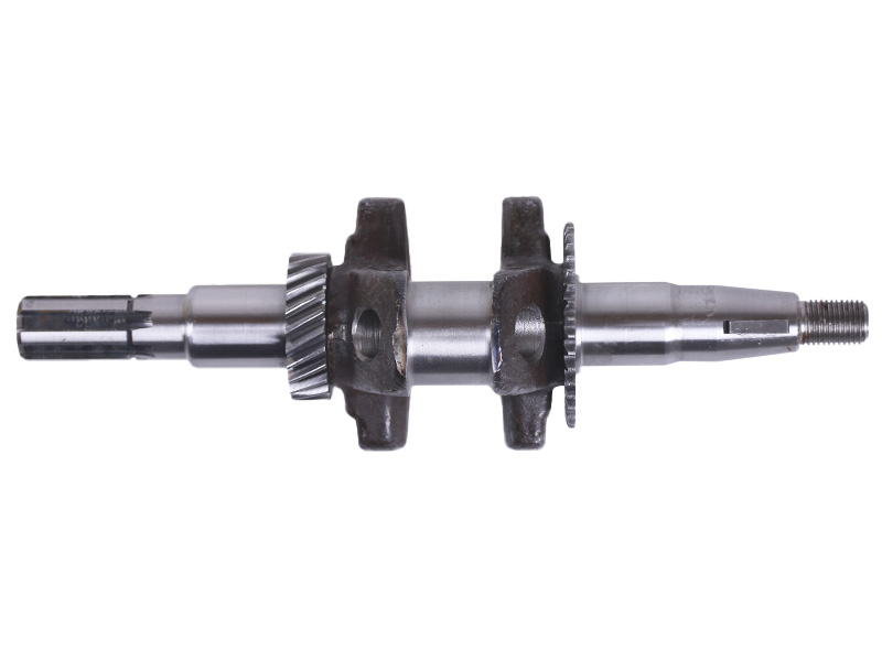 Коленвал м/б 168F/170F (6,5/7Hp) (под шлицы, Ø20mm) (c шестернями) AMG-4