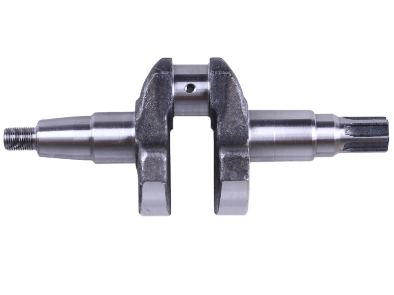 Коленвал м/б 178F (6Hp) (голый) (под шлицы, Ø25mm) AMG-3