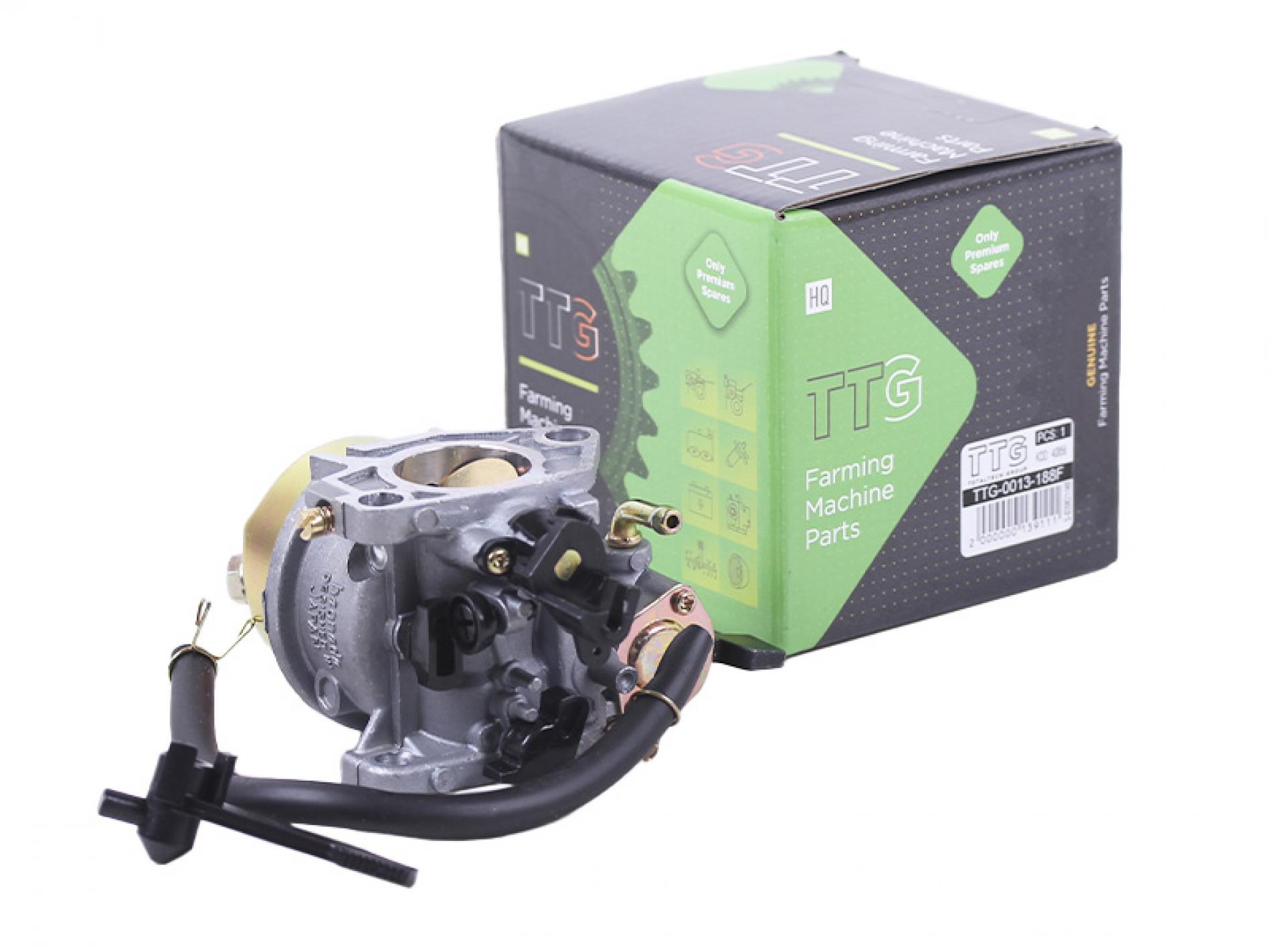 Карбюратор м/б 177F/188F (9/13Hp) (кран, без клапана) TTG AMG-5