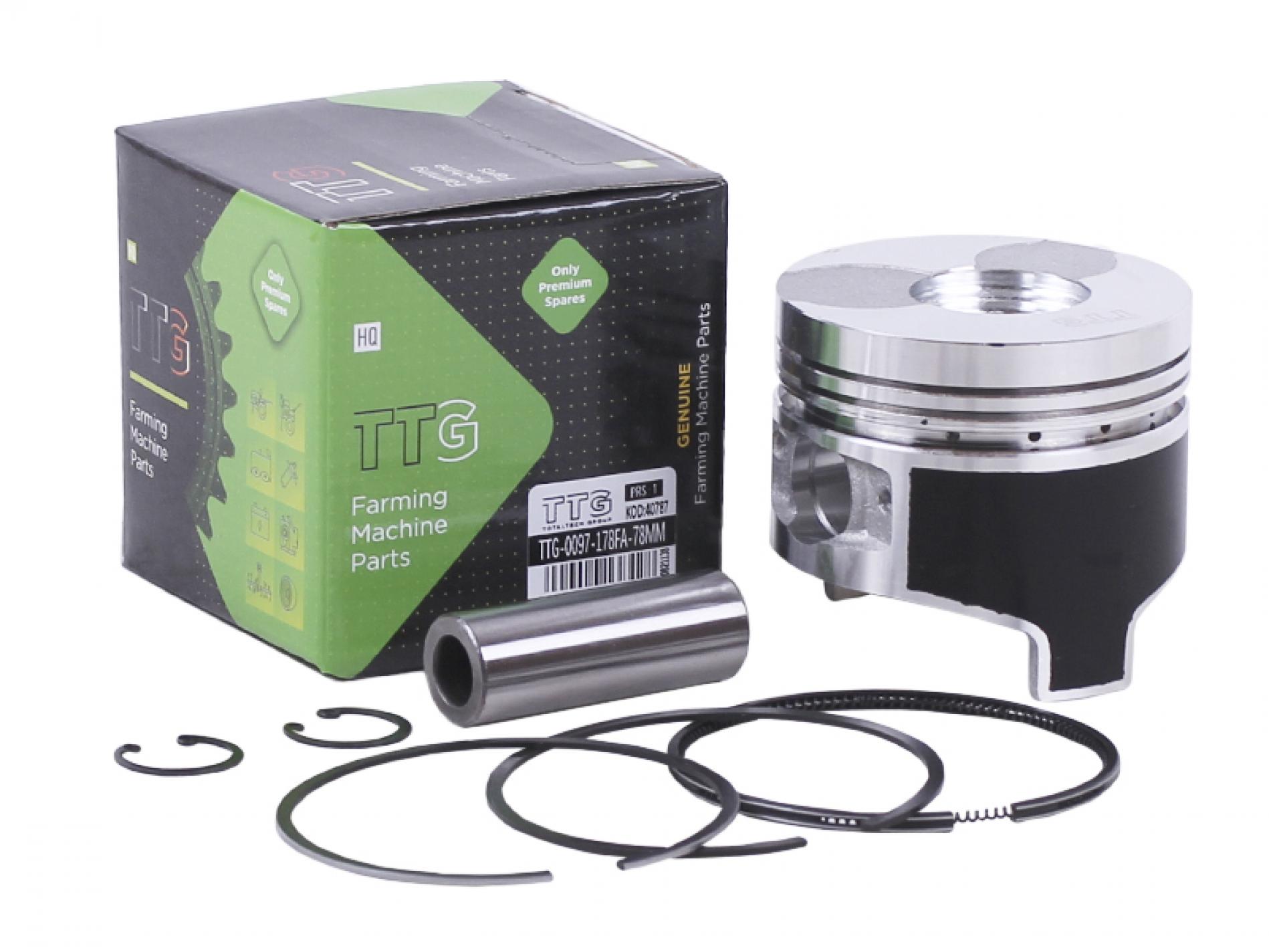 Поршень м/б 178F (6Hp) .STD (Ø78,00) (тупой конус) TTG AMG-2