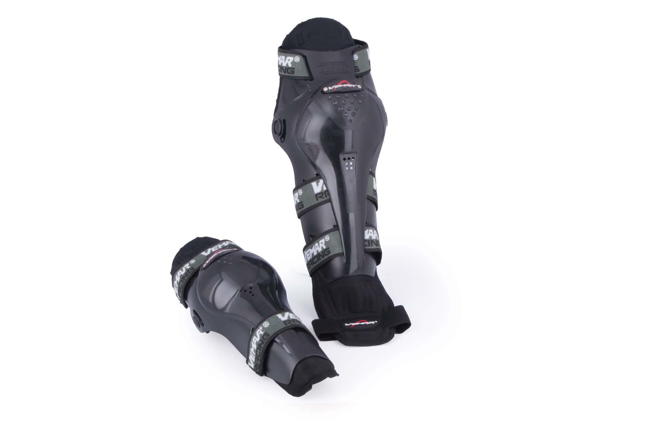 Щитки (наколенники + налокотники, черные) VEMAR RACING