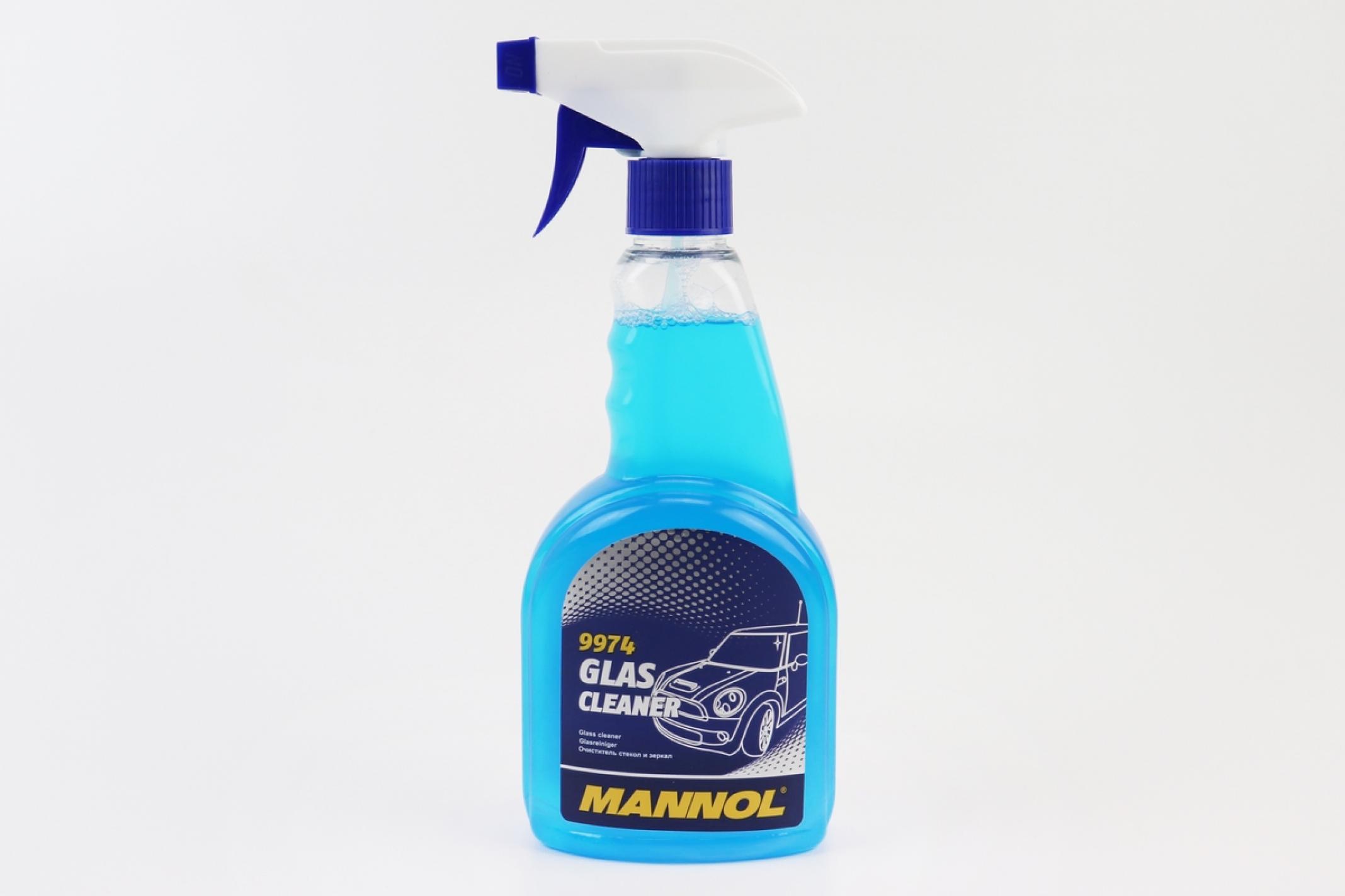 Жидкость для чистки стекол Glas Cleaner, Спрей 500ml KS