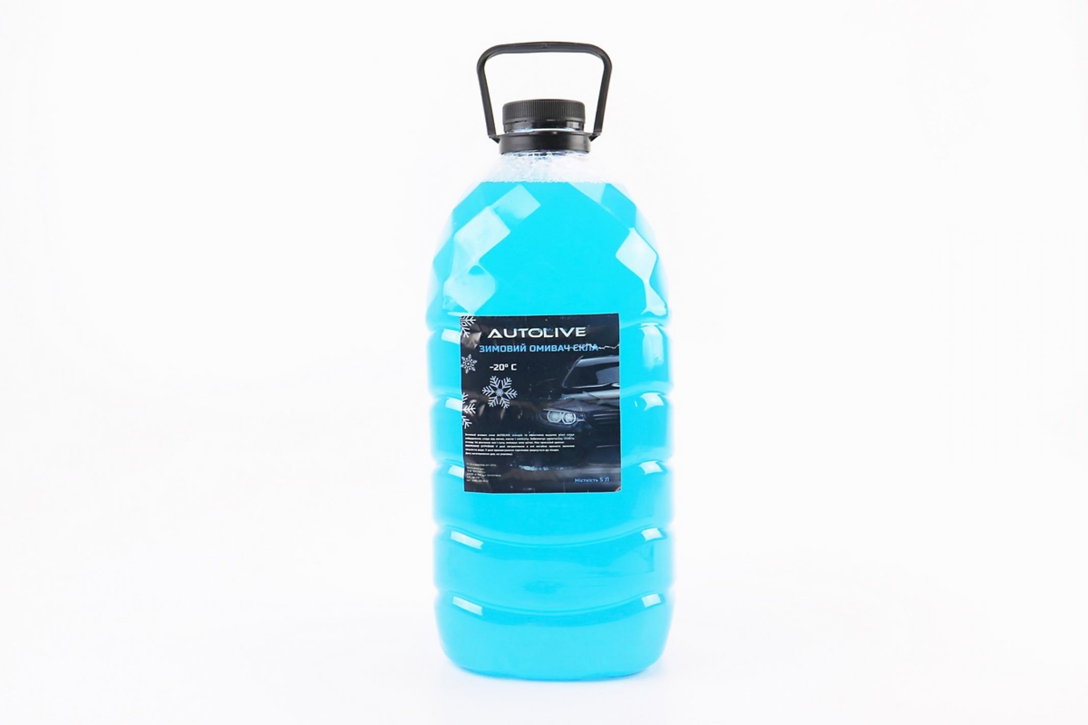 Жидкость для чистки стекол -20°С (в бачок омывателя), синяя 5L KS