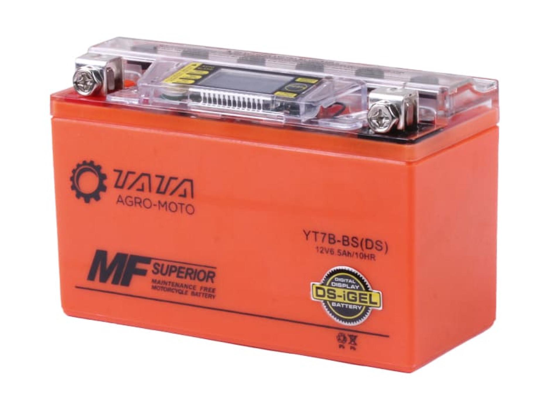 Акумулятор 12V 6.5A гелевий (150x65x94) (з дисплеєм) AMG
