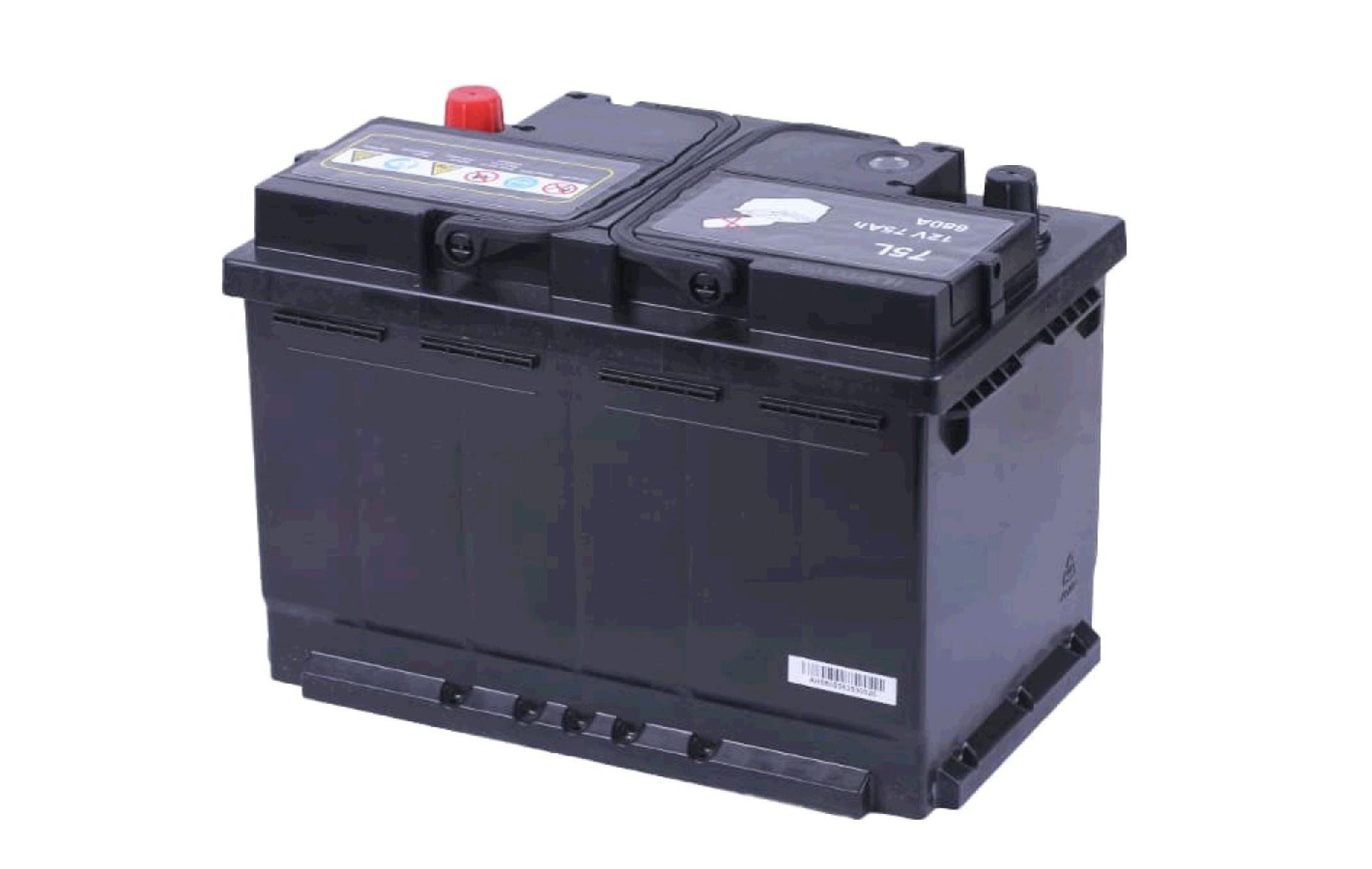 Акумулятор 12V 75A (L) 278*175*190 мм AMG