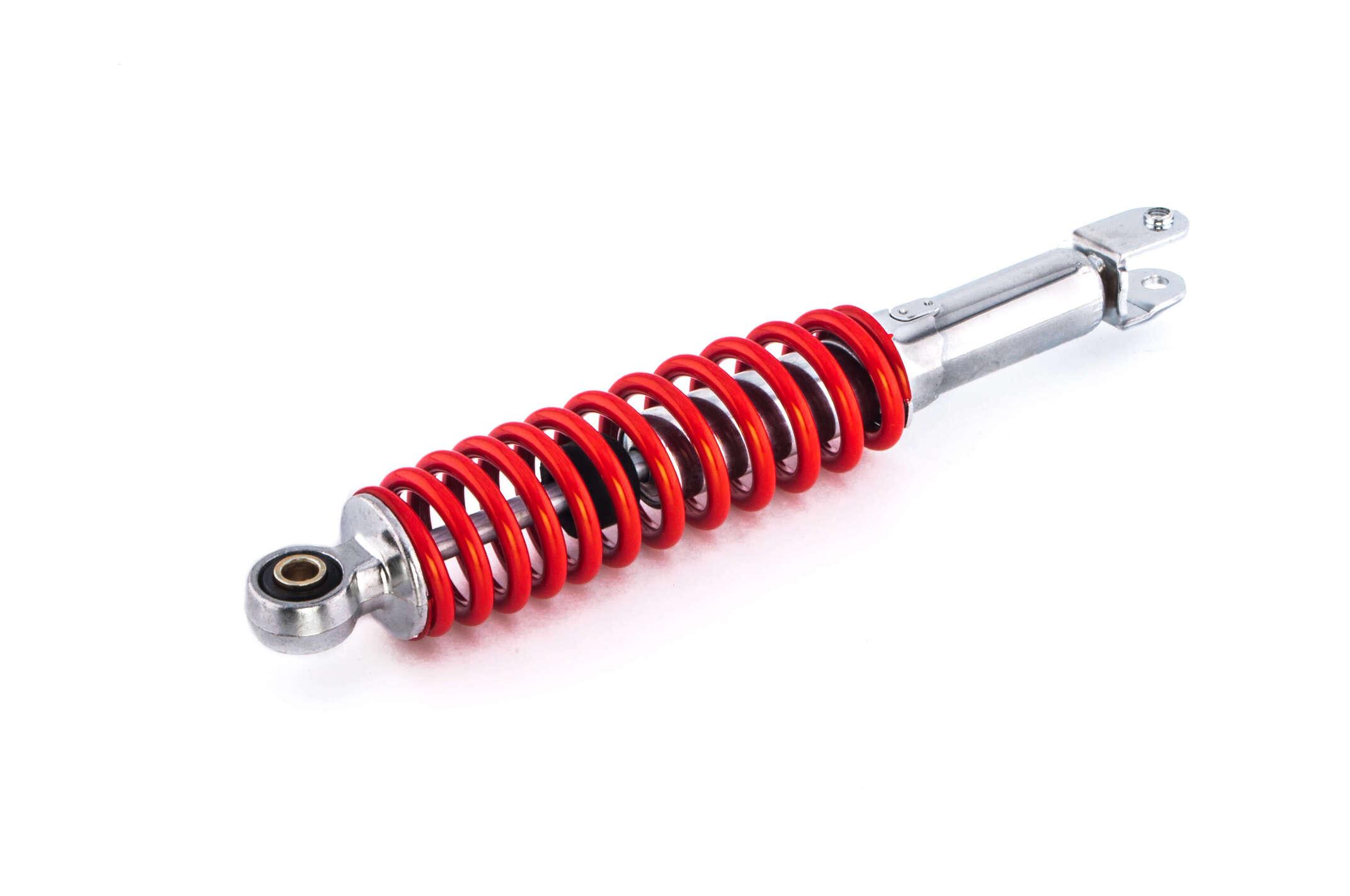 Амортизатор GY6 330mm, регульований (червоний) SHINE STAR (mod:A)