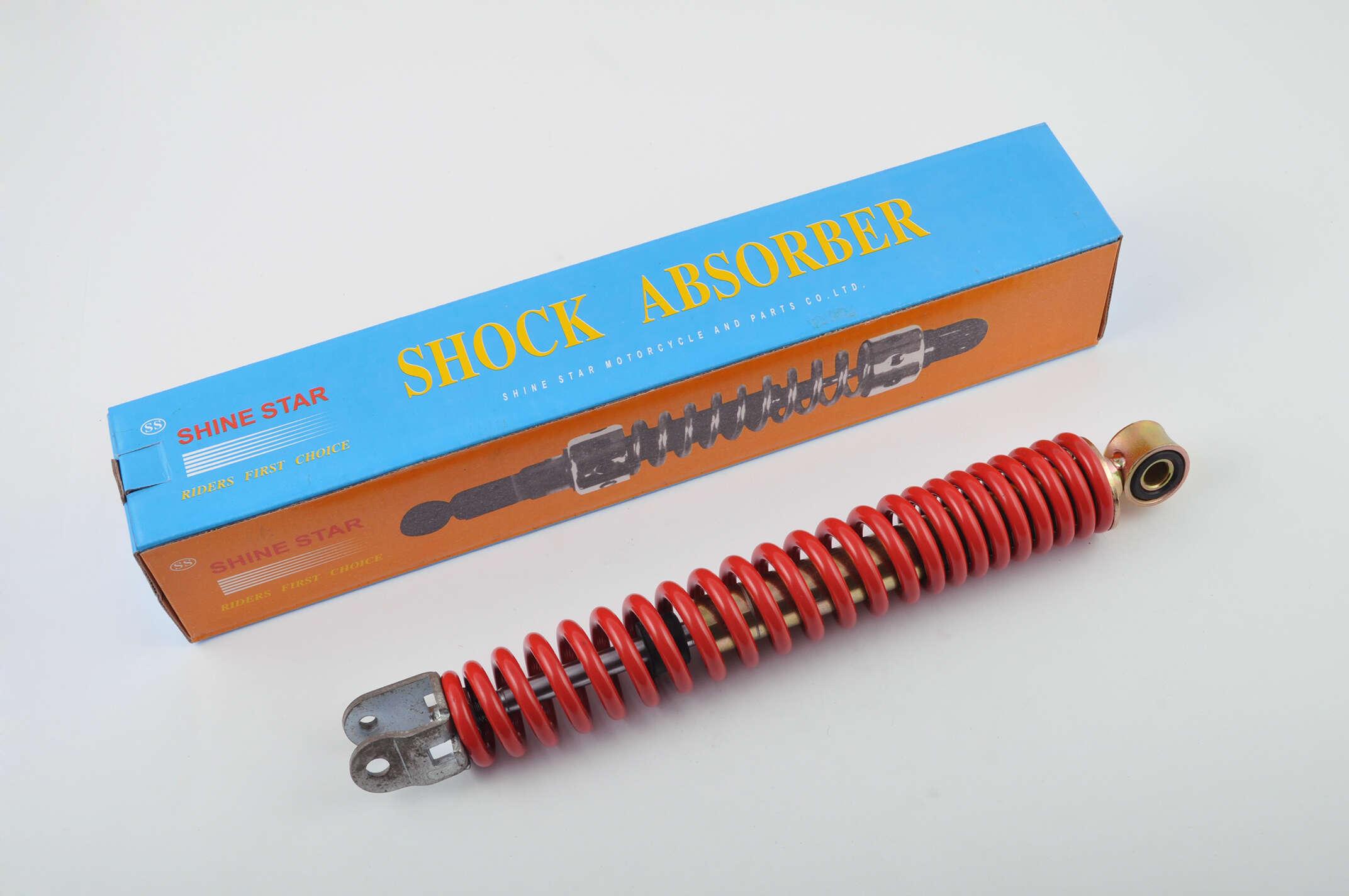 Амортизатор GY6, DIO ZX 310mm, стандартний (червоний) SHINE STAR