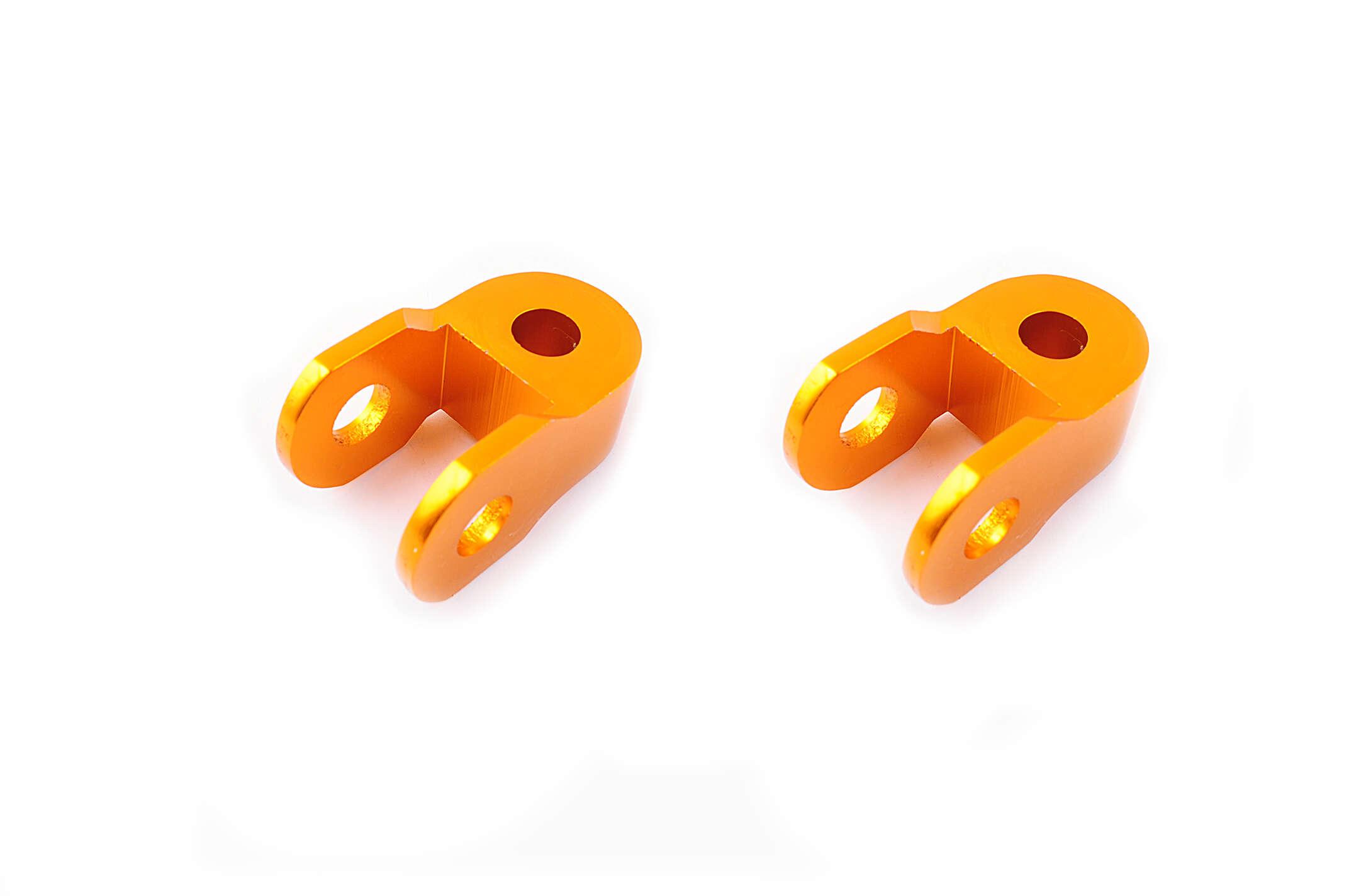 Удлинители амортизатора (пара) 3см, Ø10мм (желтые) RIDE IT