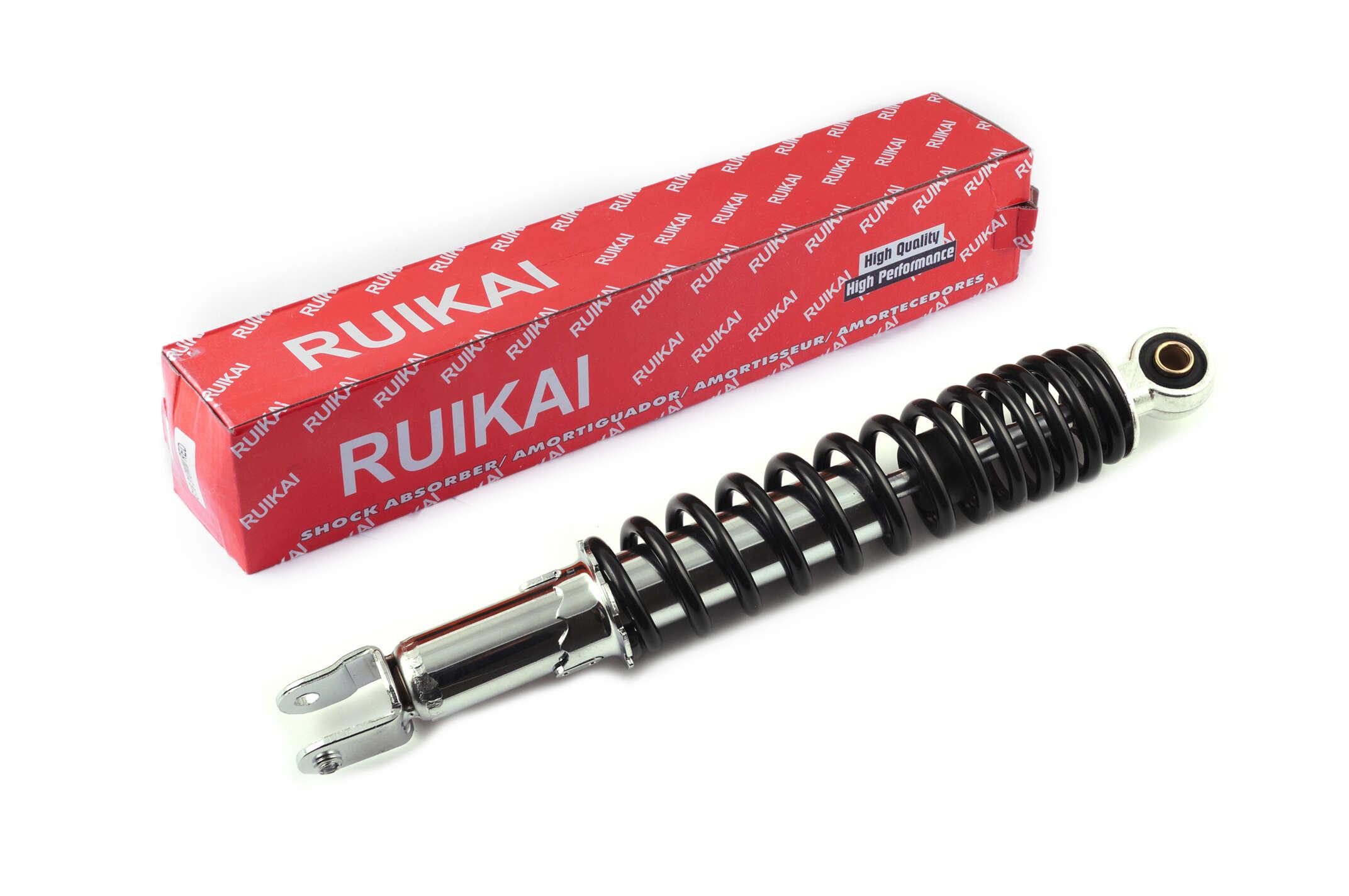 Амортизатор GY6, DIO ZX 310mm, регульований (чорний) RUIKAI