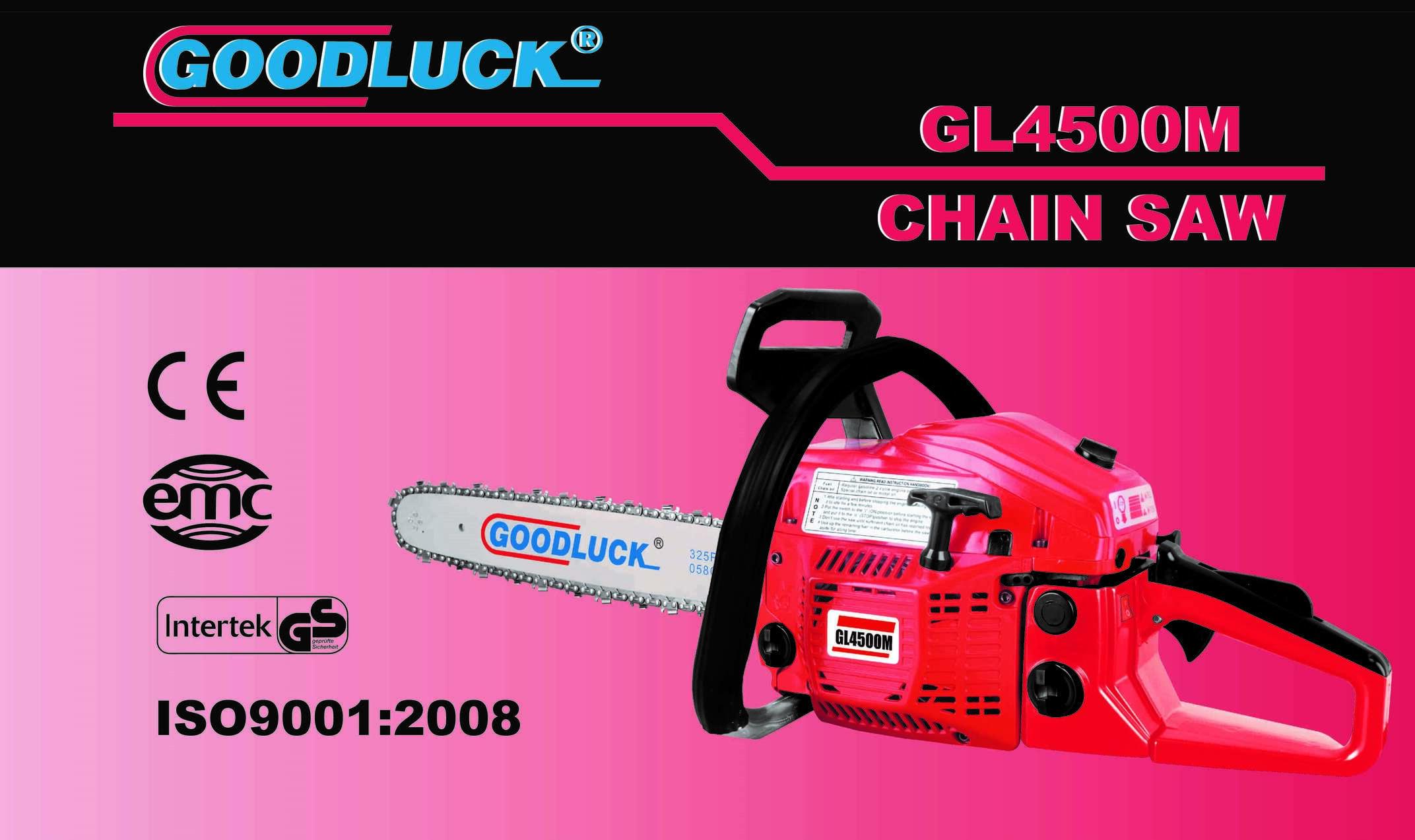 Бензопила Goodluck 4500М (2 шини, 2 ланцюги) SVET