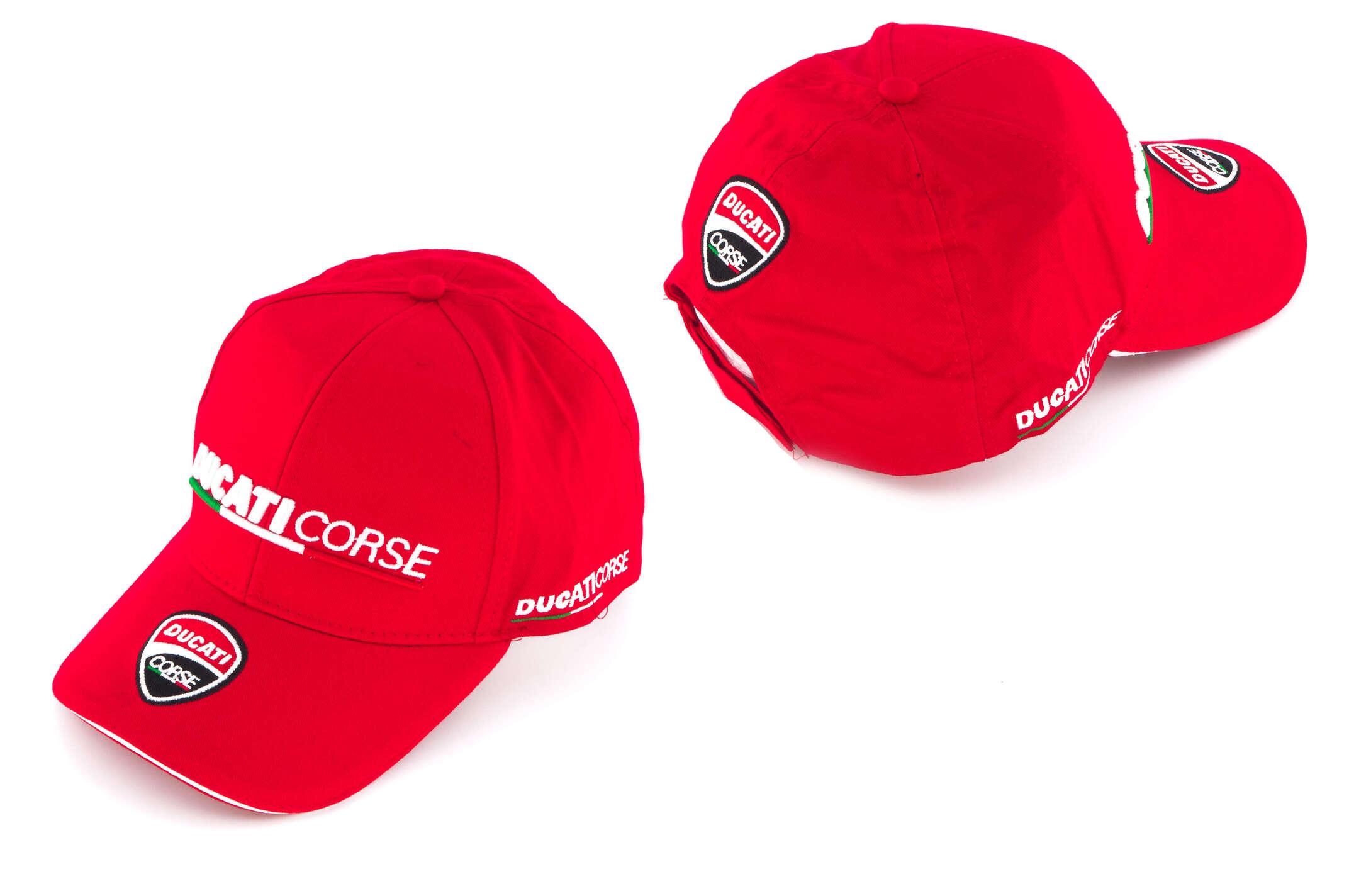 Бейсболка DUCATI CORSE (красная)