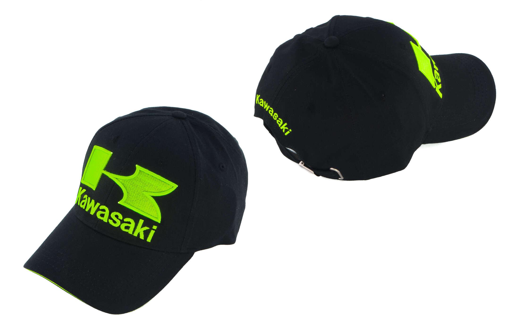 Бейсболка KAWASAKI (черная)