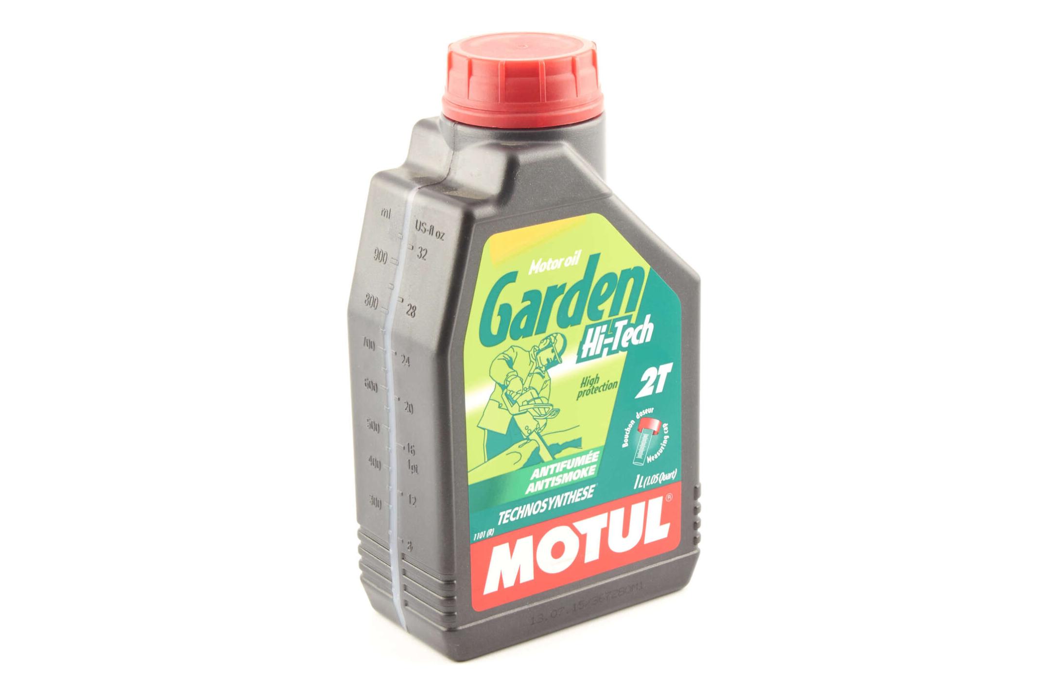 Масло 2T, 1л (полусинтетика, для садовой техники, HI-TECH, API TC) MOTUL (#102799)