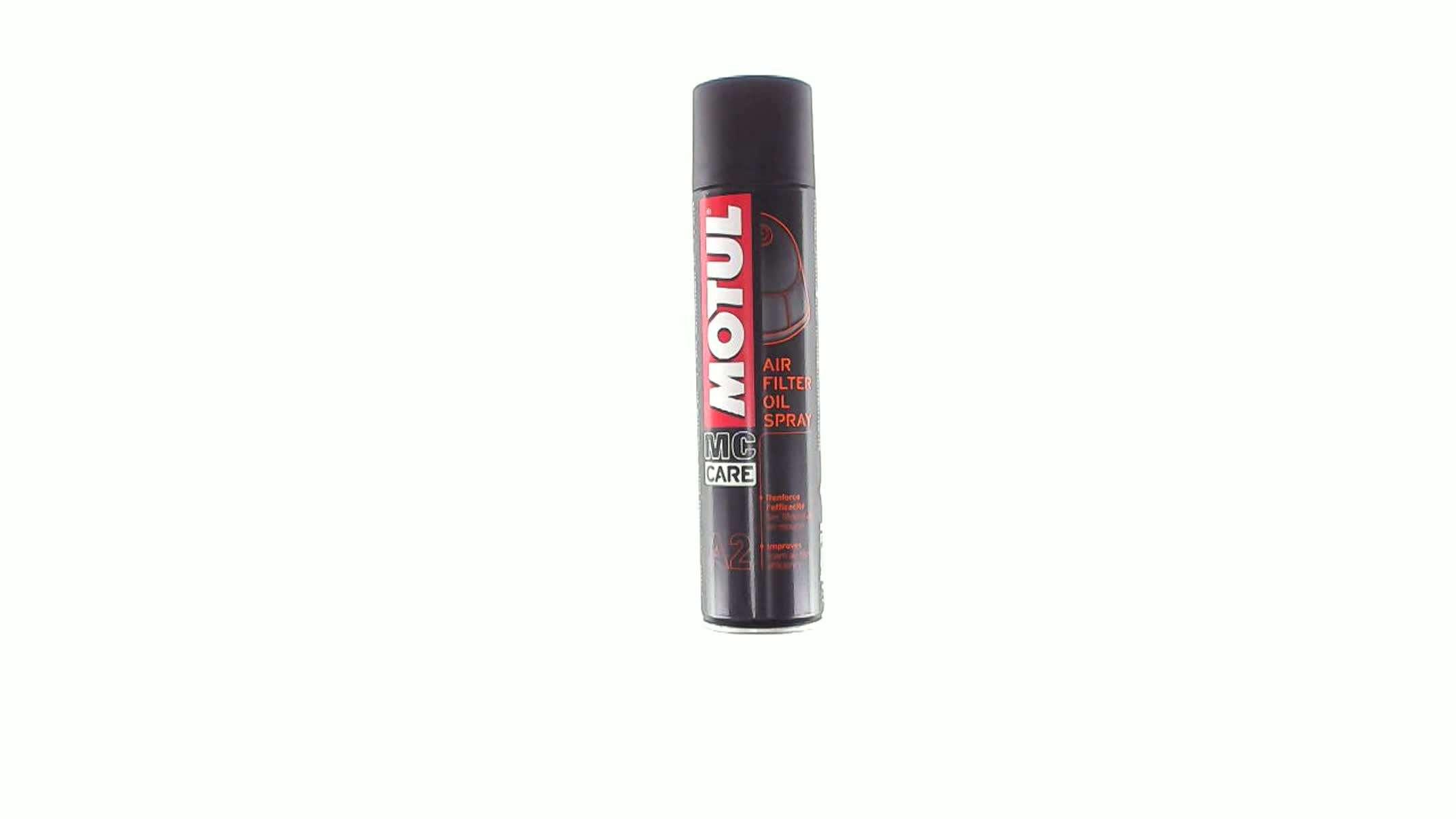 Масло для повітряних фільтрів мотоциклів 400мл (аерозоль, AIR FILTER OIL SPRAY) MOTUL (#102986)