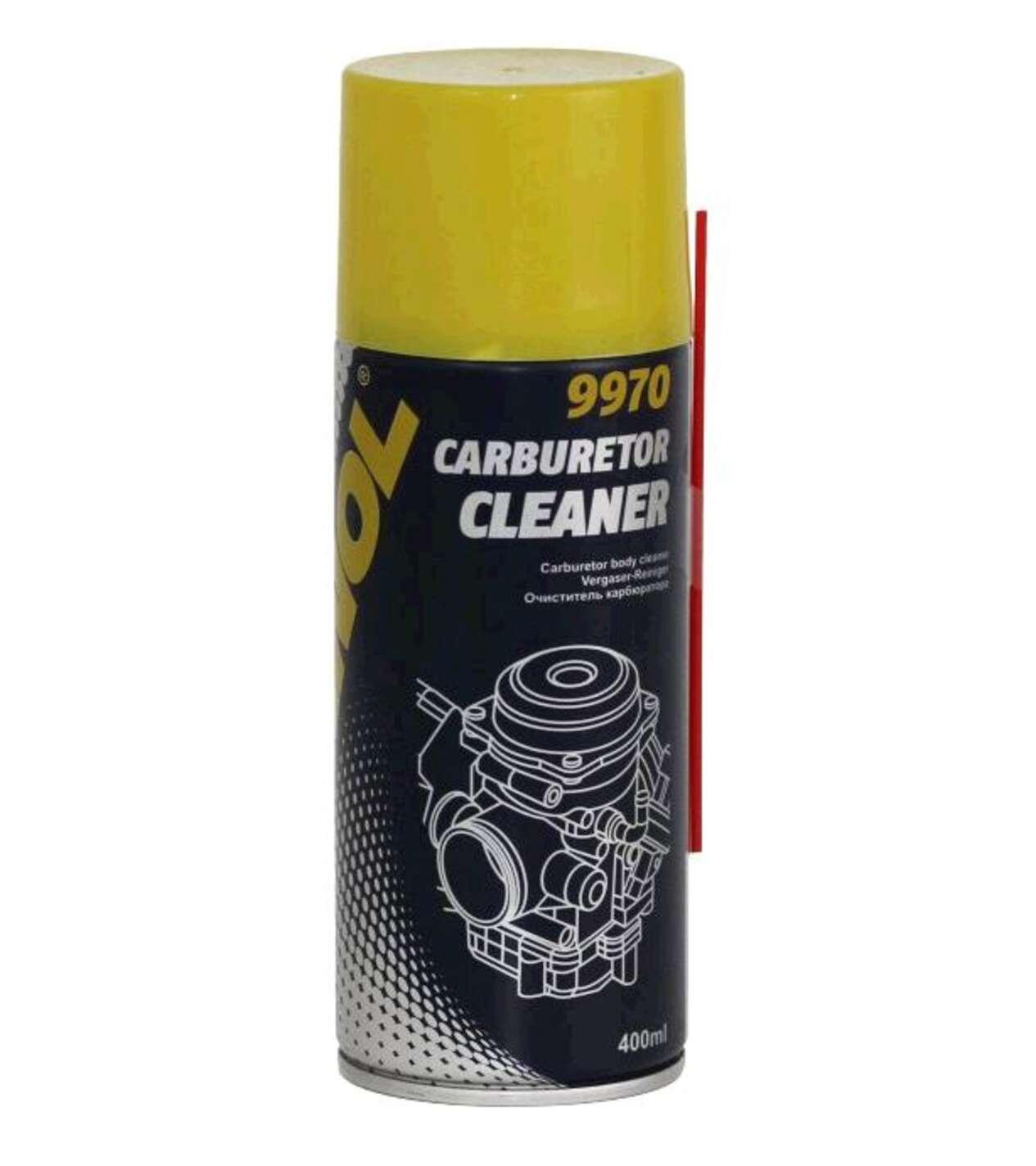 Очиститель карбюратора 400мл (аэрозоль) (9970 Carburetor Cleaner) MANNOL