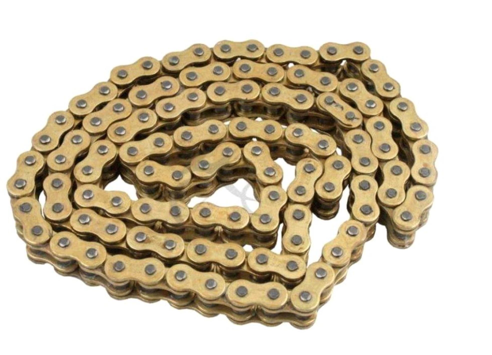 Цепь трансмиссии 428-118L Honda CG150, Yamaha YBR125/RD/RDZ125 (GOLD) (SF) ST