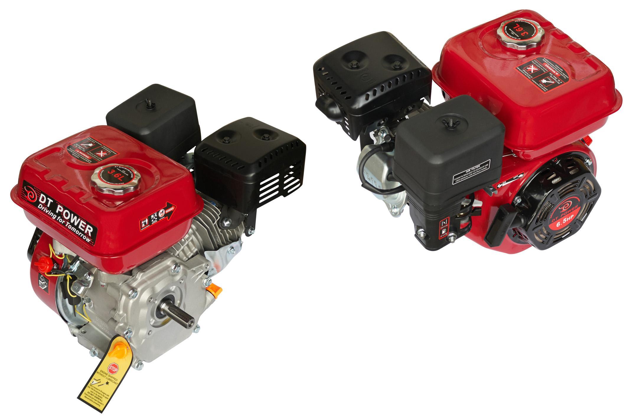 Двигатель м/б 168F (6,5Hp) (полный комплект) (вал Ø 20мм, под шпонку) WENTOR