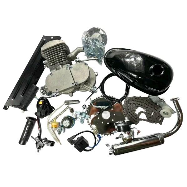 Двигун Velomotor (в зборі) 80cc (бак, дроссель, зірочка, ланцюг, без стартера) BBC