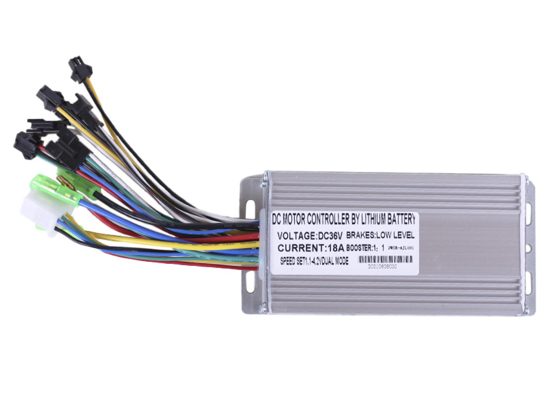 Комплект контролера 36V/18A 350W для електровелосипеда