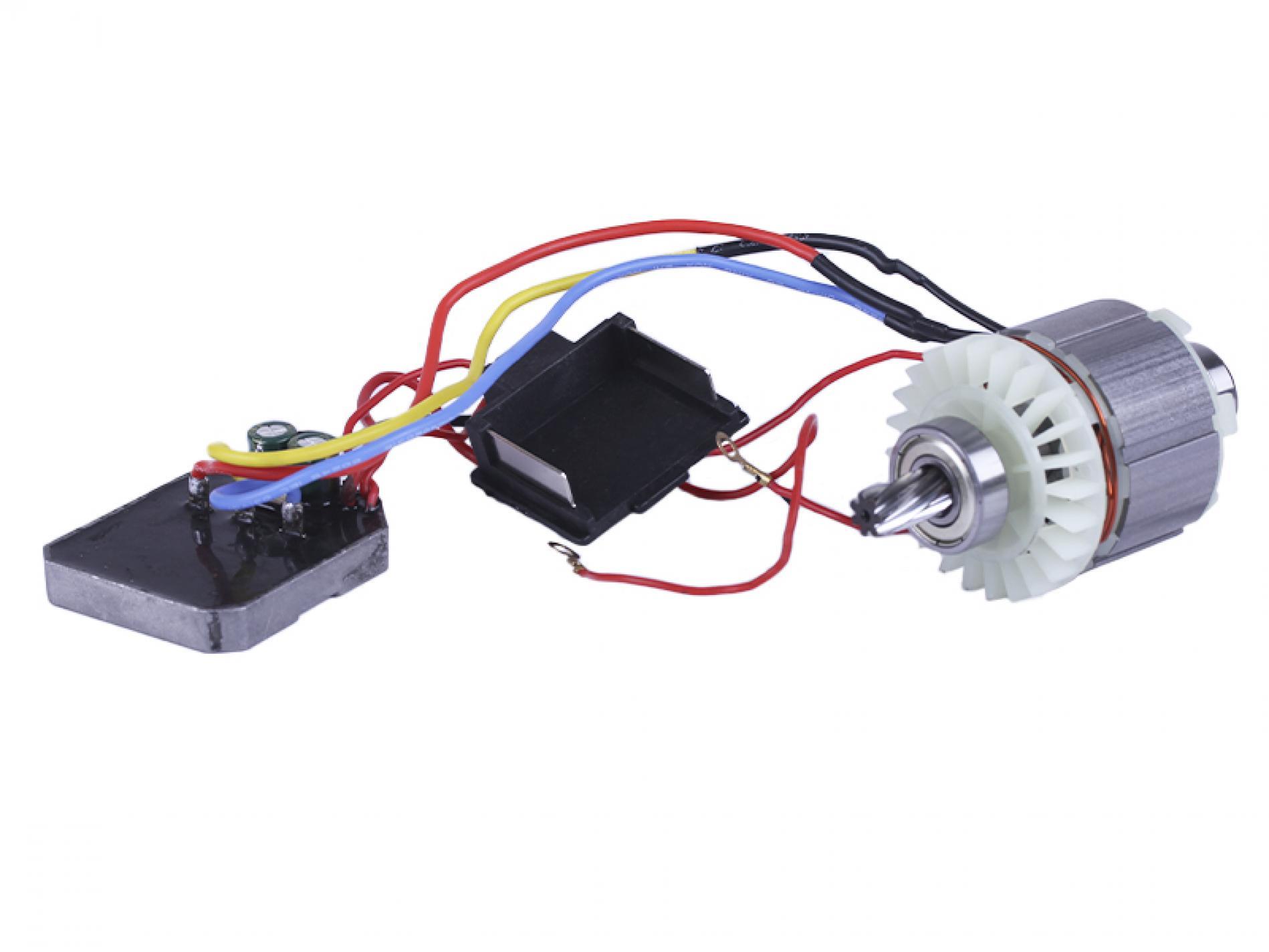 Електродвигун 5025 (в комплекті з платою) до акумуляторної пилки TM-CS405BLi AMG