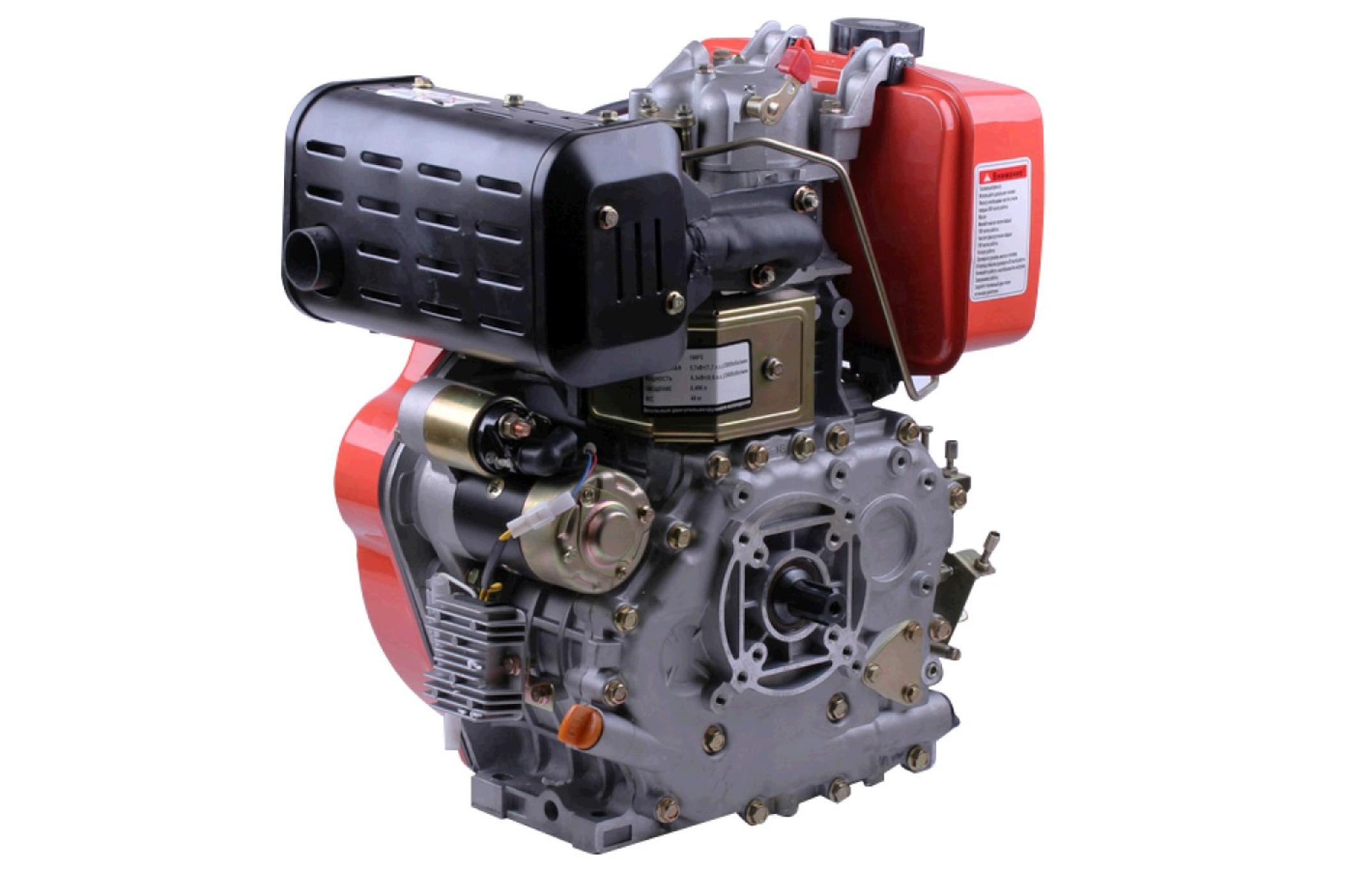 Двигун м/х 186FE (9Hp) (дизель, 25 г/з) з електростартером АМГ-2