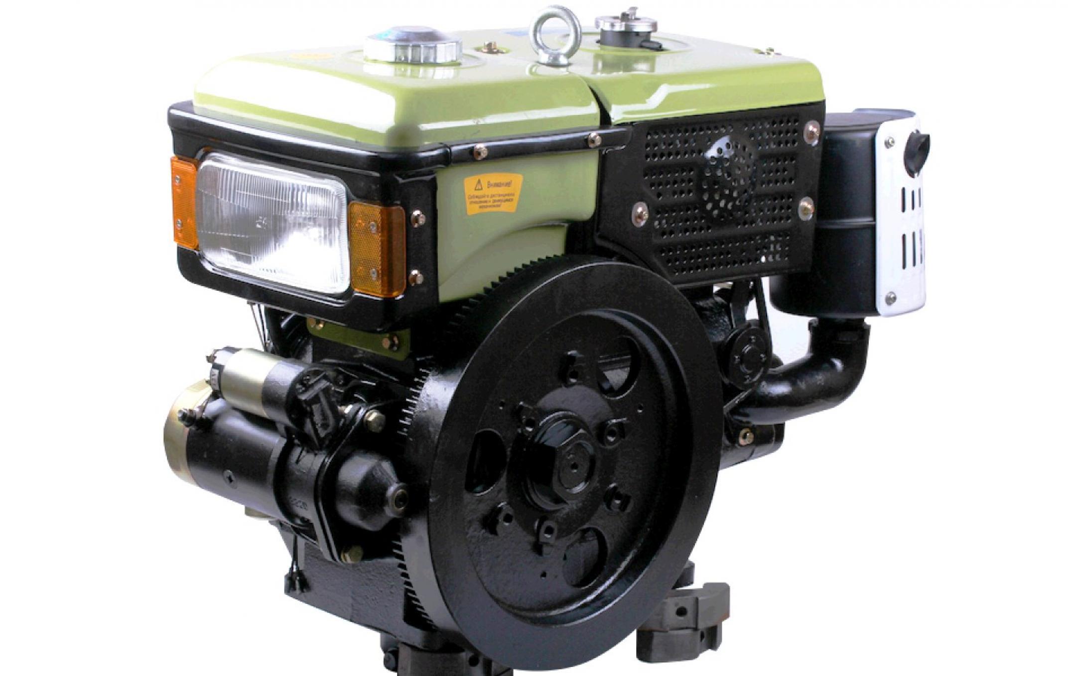 Двигун м/с SH195NDL (12 Hp) Zubr з електростартером AMG