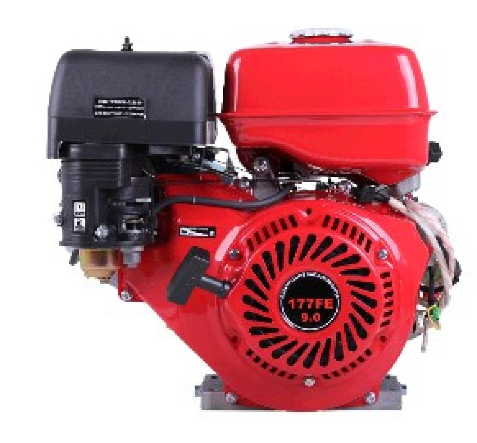 Двигун т/х ​​177FE (9Hp) (повний комплект) (конус) з електростартером AMG