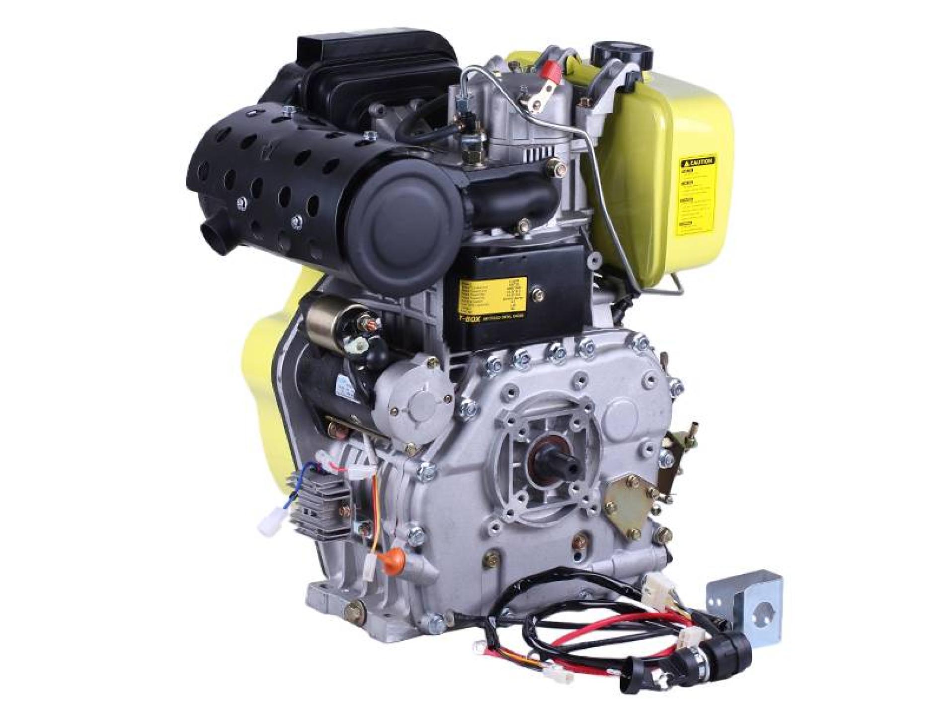 Двигун m/w 1100FE (15Hp) (повний комплект) (вал Ø 25мм, шліцьовий) (дизель) AMG