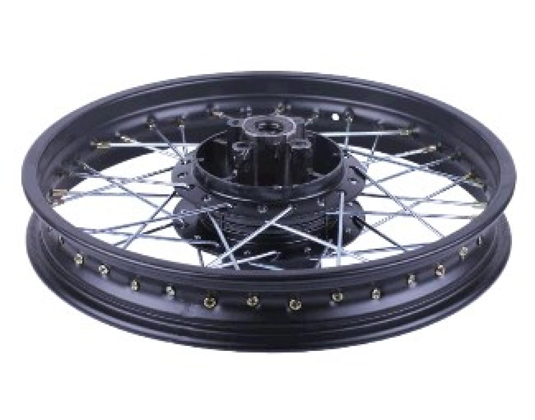 Диск колеса 2,15*18 (задній) Enduro/Kross 300 (чорний) AMG-2