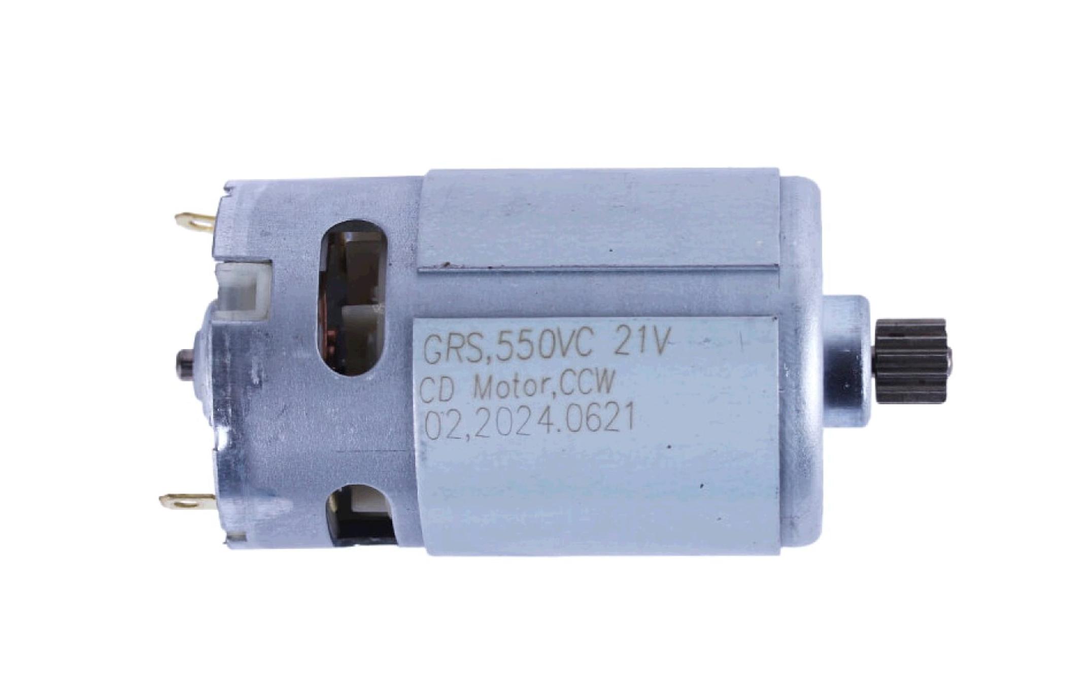 Електродвигун 21V (14 зубів Ø 8,4 мм) для акумуляторної пилки TM-CS401BLi AMG-3