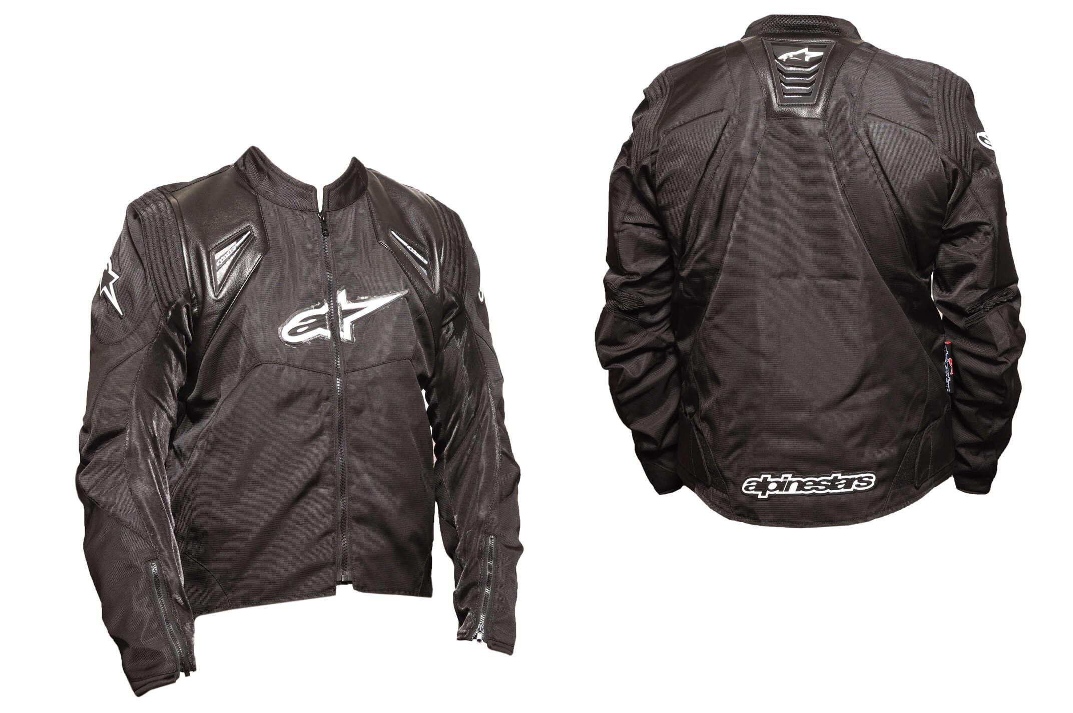 Мотокуртка ALPINESTARS (кожзам-текстиль) (size:S)