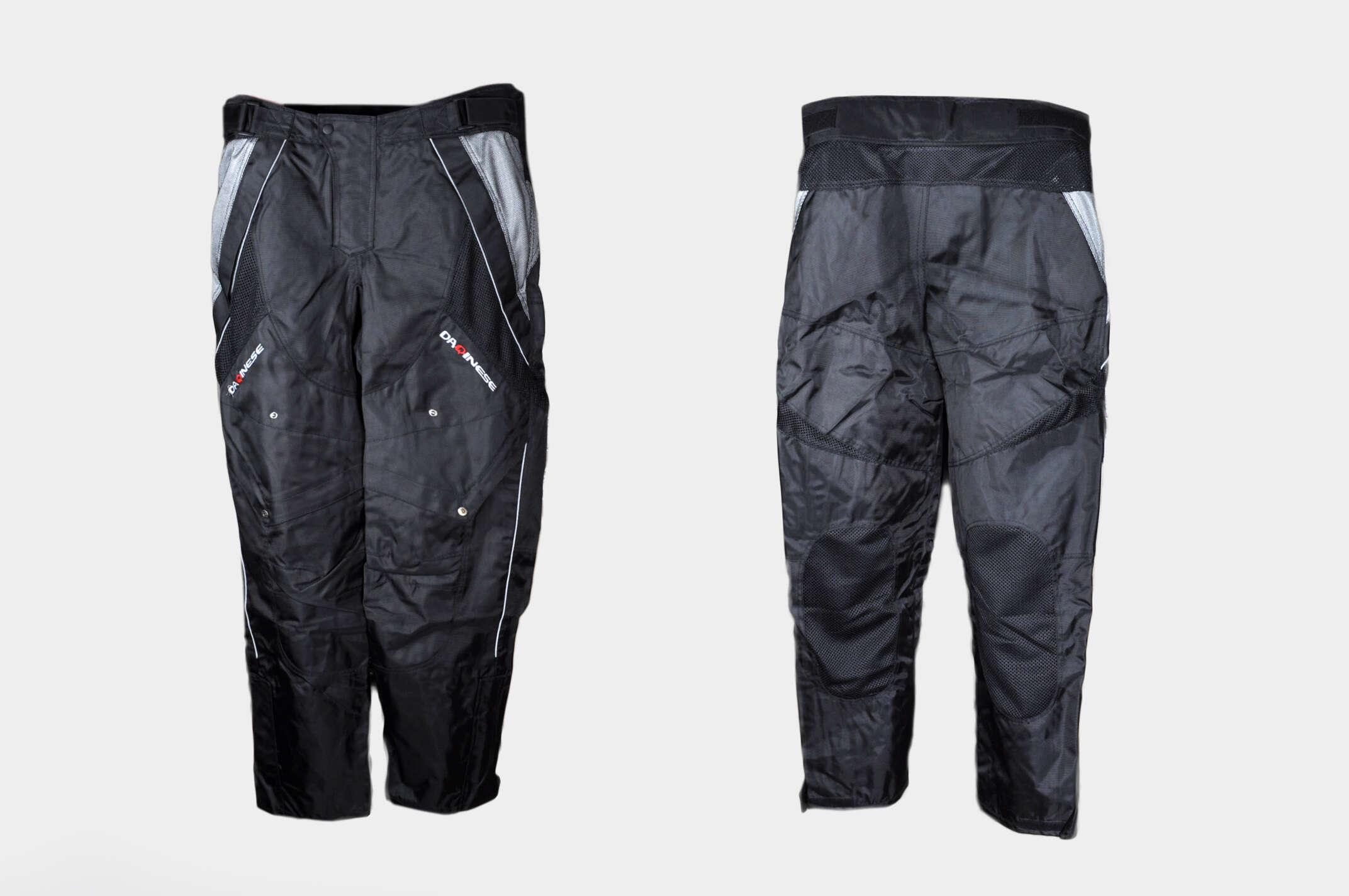 Мотоштаны DAQINESE (текстиль) (+ наколенники) (size:L)