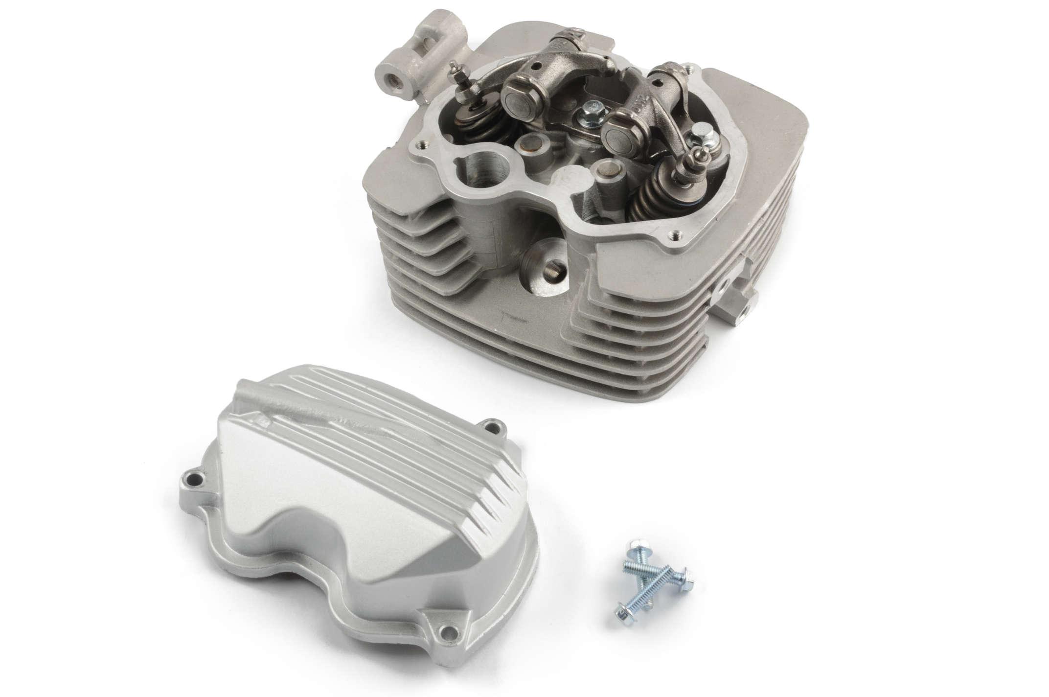 Головка цилиндра 4T CG150 (в сборе, + клапана, крышка) MANLE