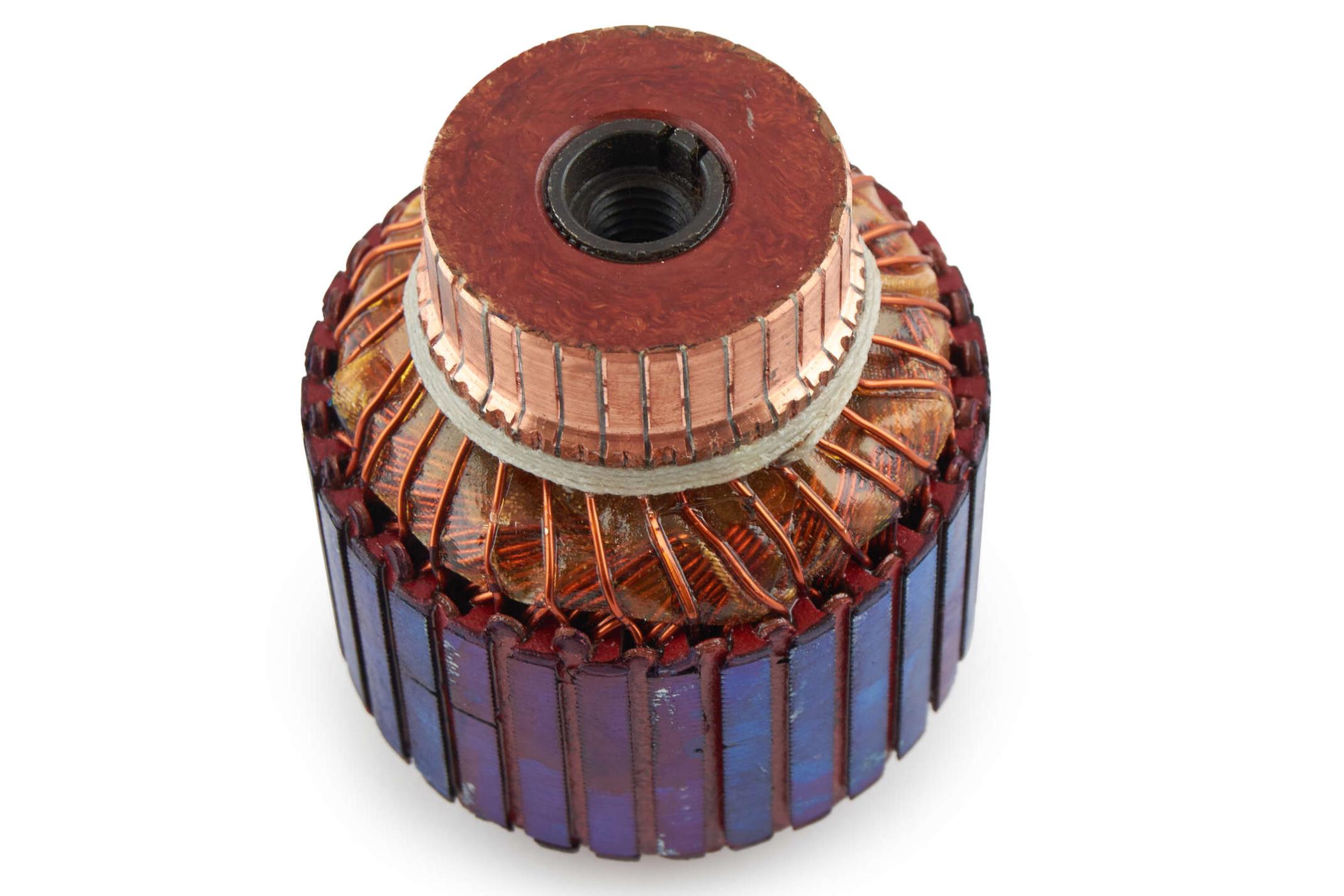 Якорь генератора ИЖ 6V (Планета, Юпитер. ИЖ49, ИЖ56) JING (mod.A)