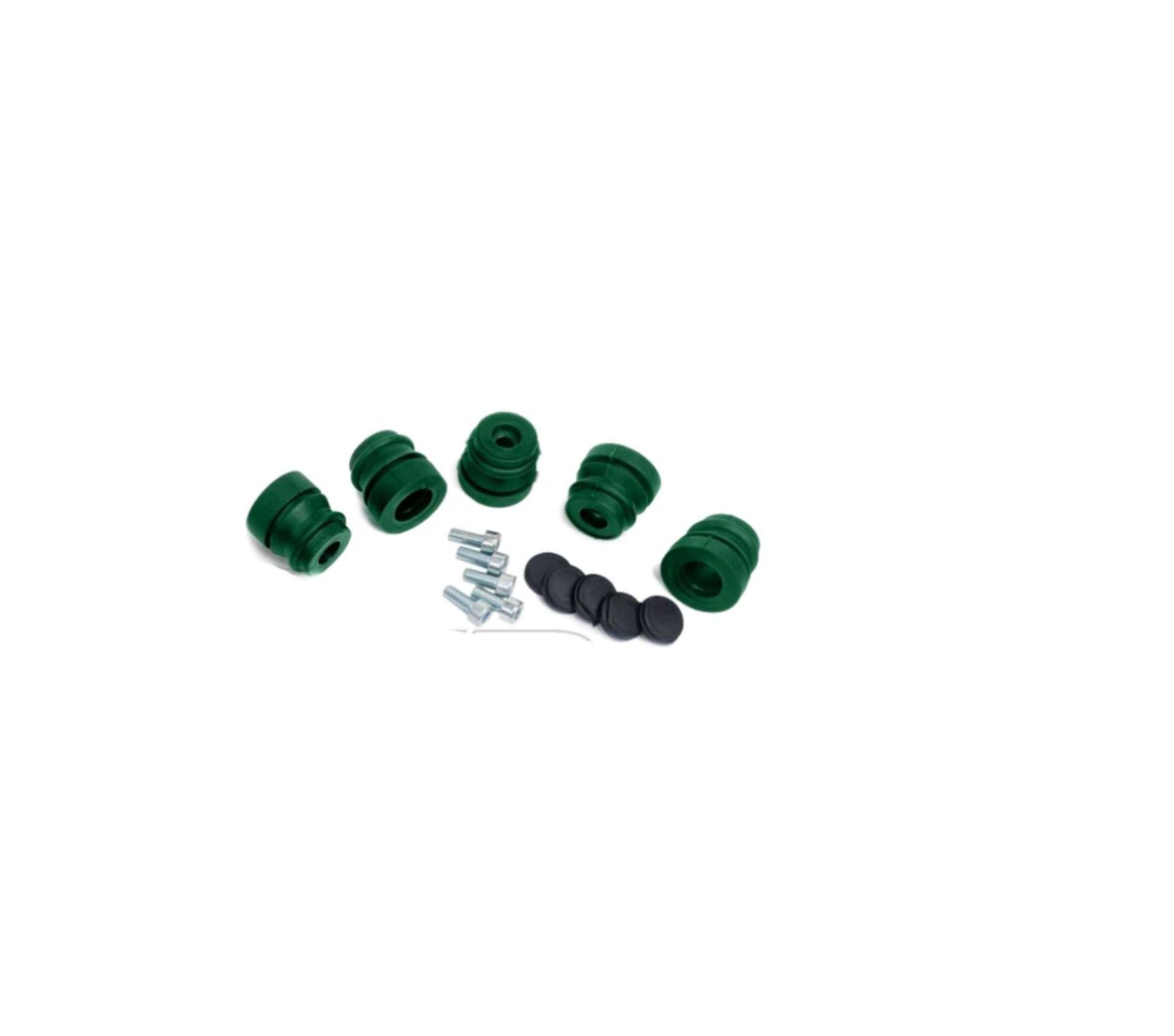 Демпферні гумки для Goodluck GL5200 (5шт) (зелені, повний комплект) EVO