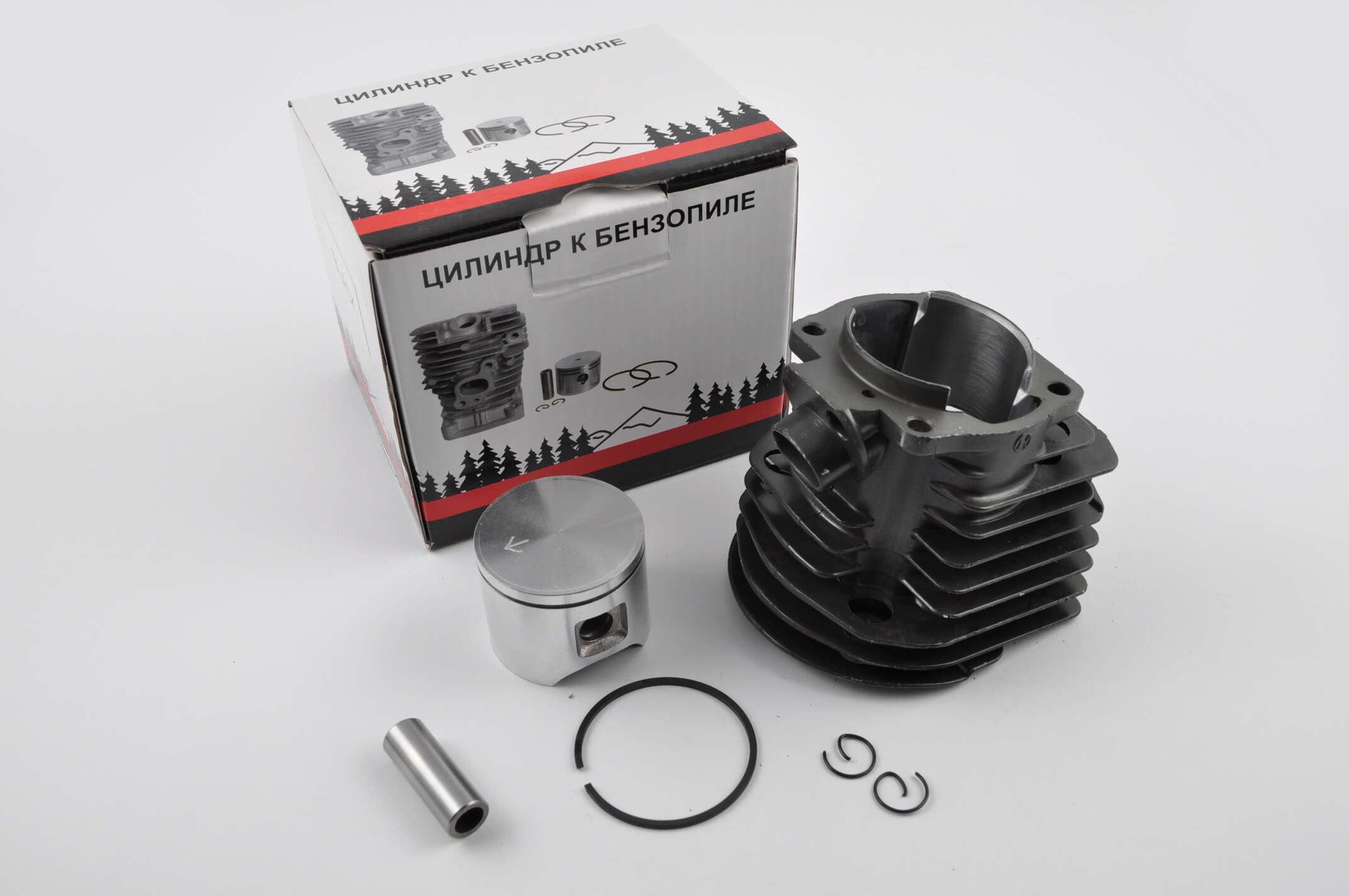 Поршневая б/п (ЦПГ) для Husqvarna 55 (Ø46) (черная) WOODMAN
