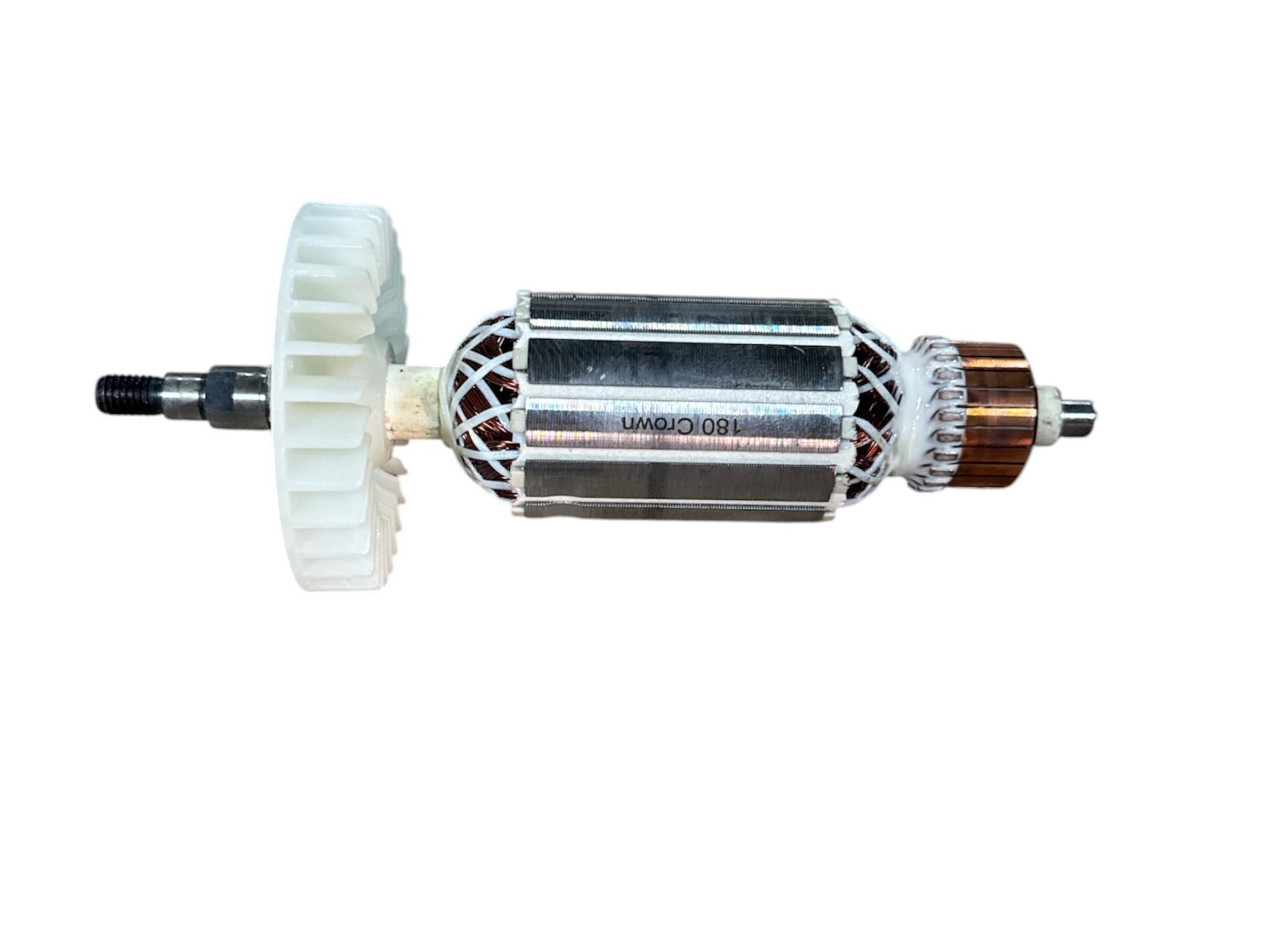 Якір болгарки Crown 180 (L-187*Dж-43*dкол.-28,5) AZT