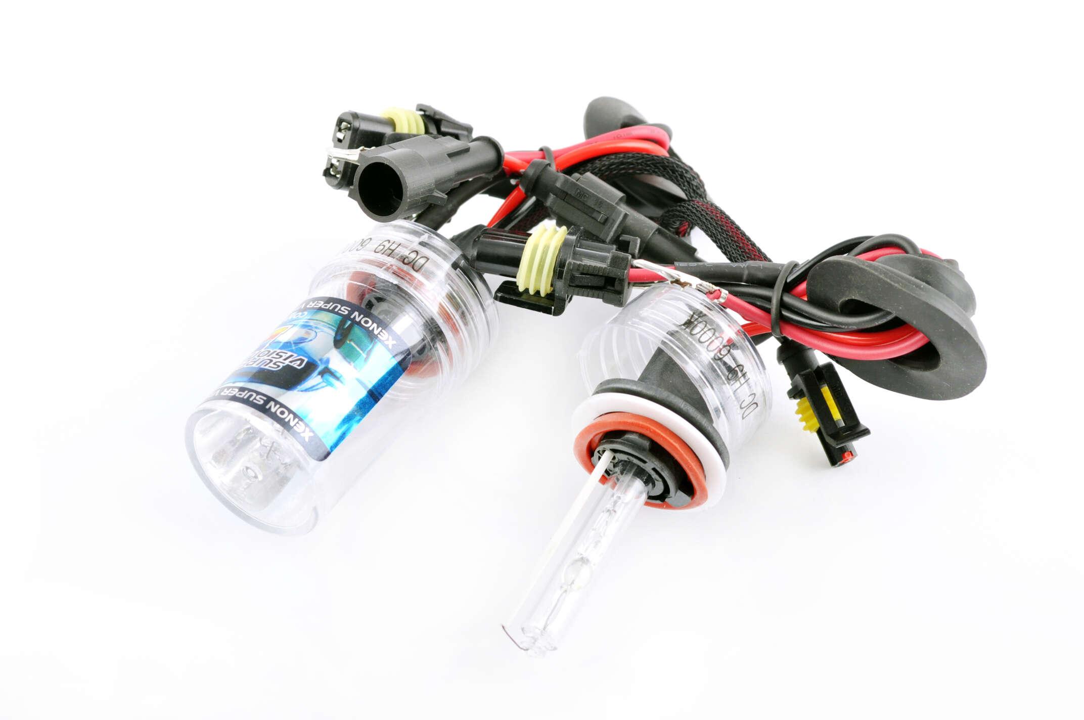 Лампы ксеноновые (пара) H9 (12V 35W DC AMP) 5000K