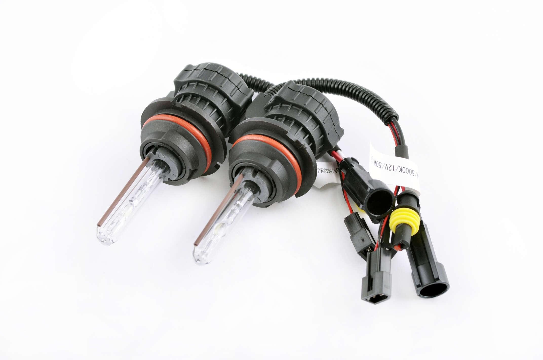Лампы биксеноновые (пара) HB1 (12V 35W DC AMP) 5000K