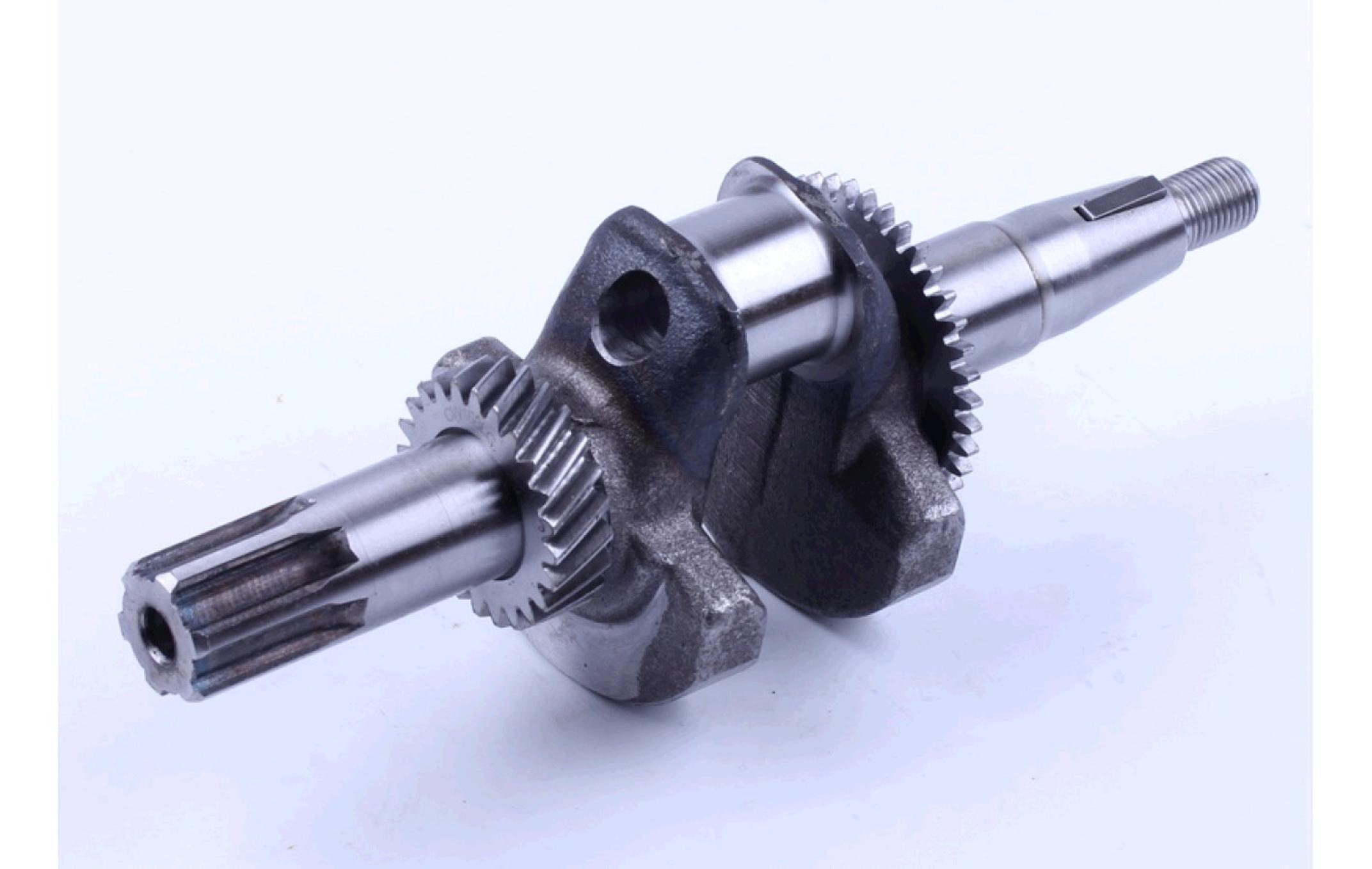 Колінвал м/б 168F/170F (6,5/7Hp) (під шліци, Ø25mm) (у зборі з шестернями) AMG-4