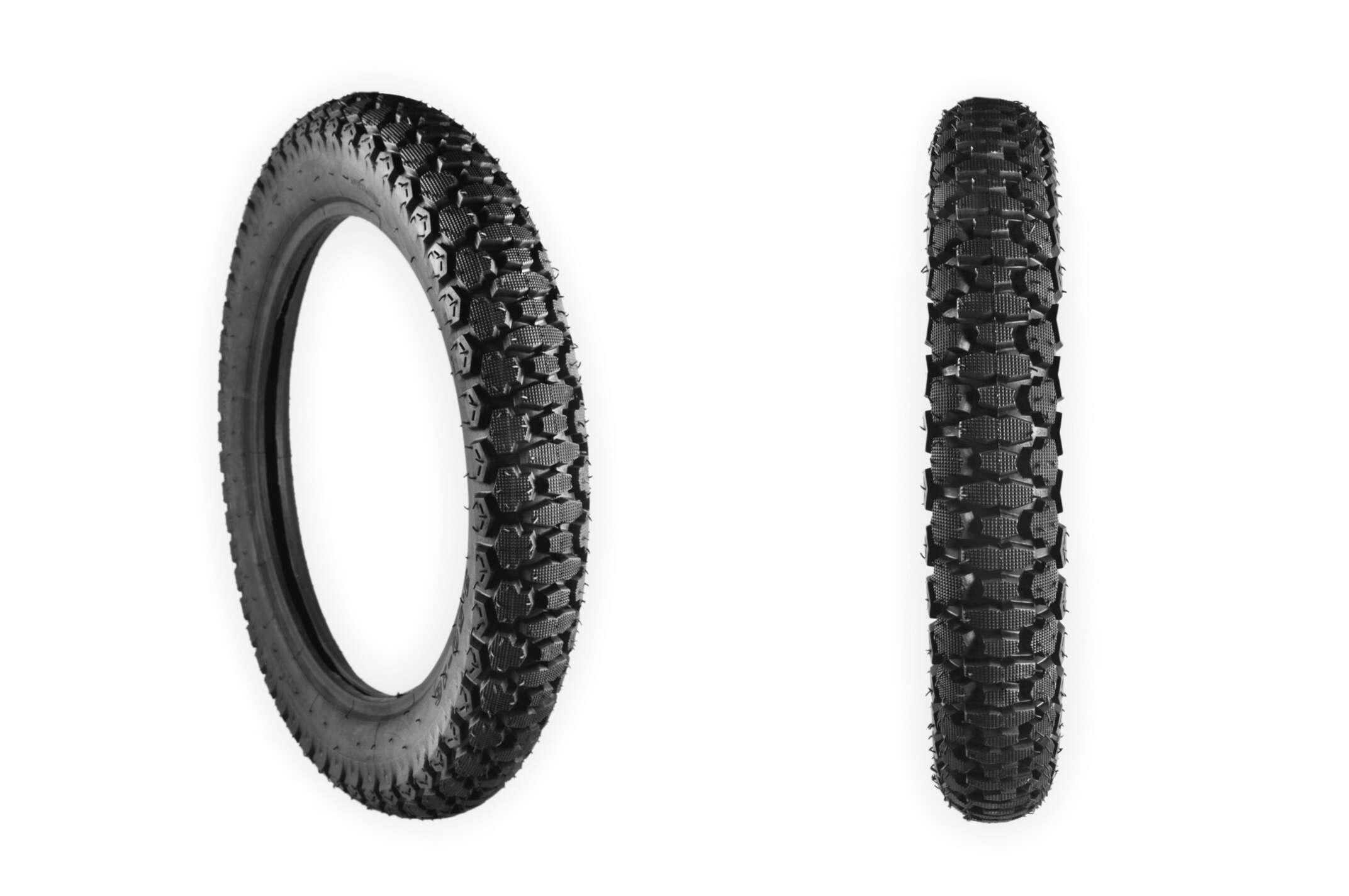 Мотошина 3,50 -16 TT (камерная, дорожная) (#DJ-401, 6PR) CAMA