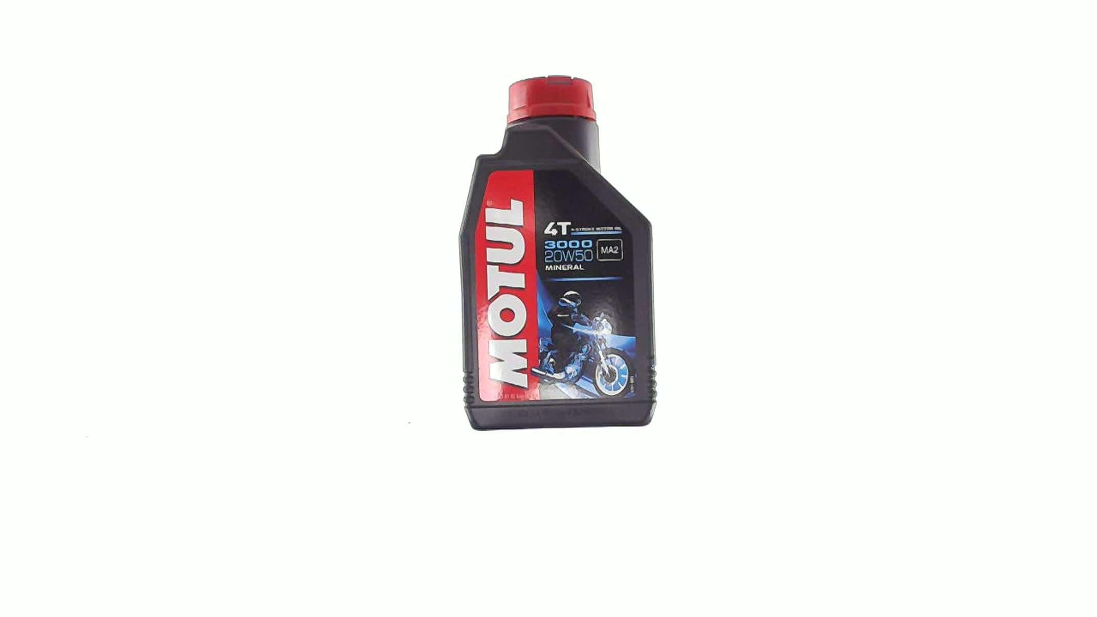 Олія 4T, 1л (мінеральна, 20W-50, 3000, API SG) MOTUL (#107318)