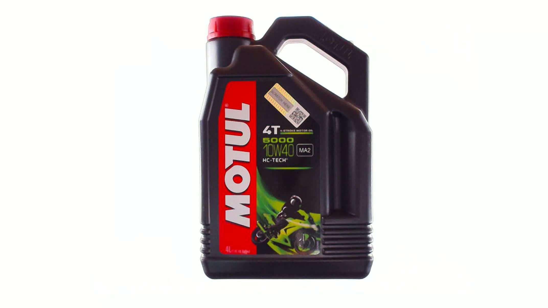 Масло   4T, 4л   (полусинтетика, 10W-40, 5000, API SJ/SH/SG)   MOTUL   (#104056)